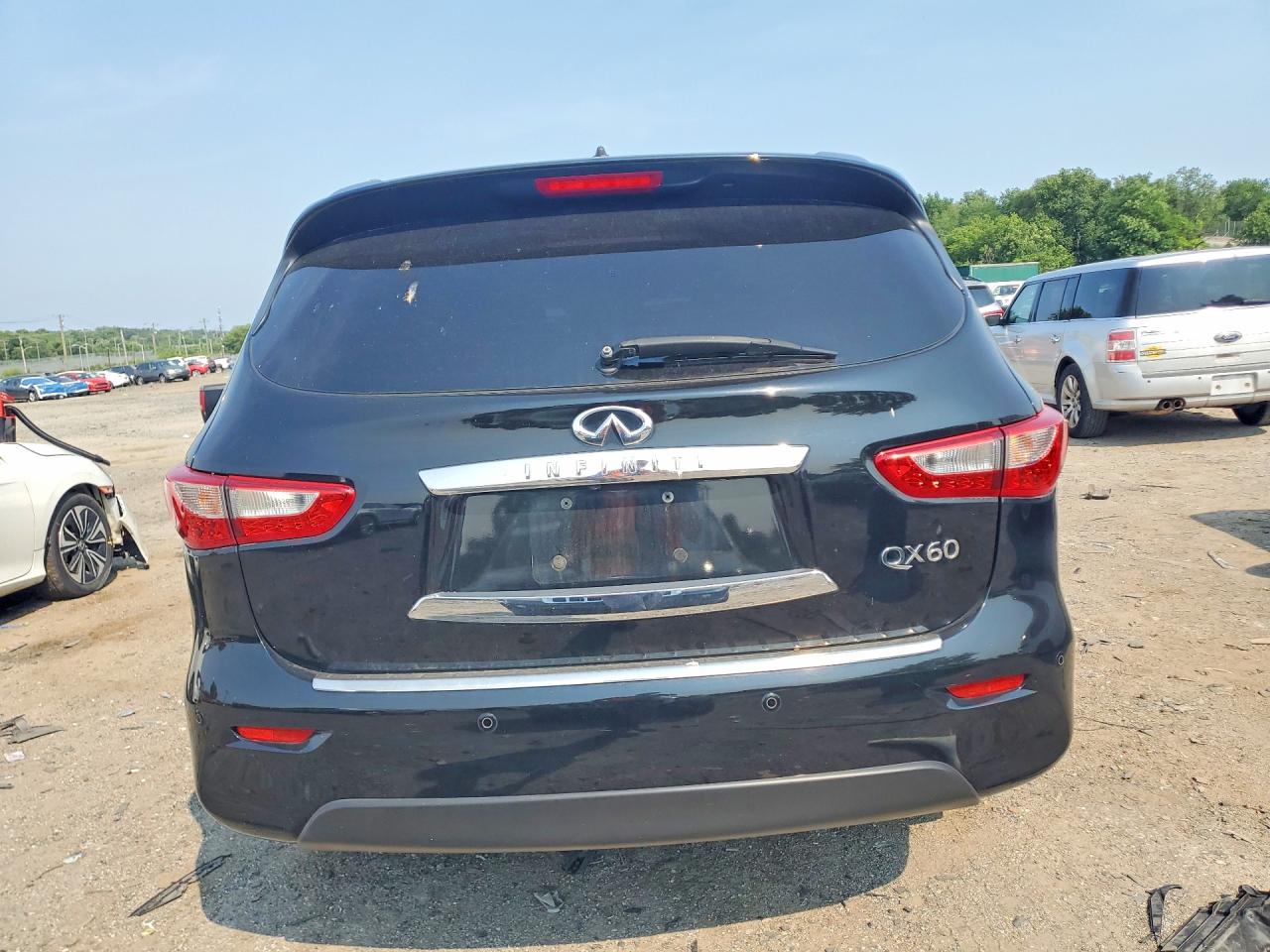 2014 Infiniti Qx60 Base Black vin: 5N1AL0MM7EC508587