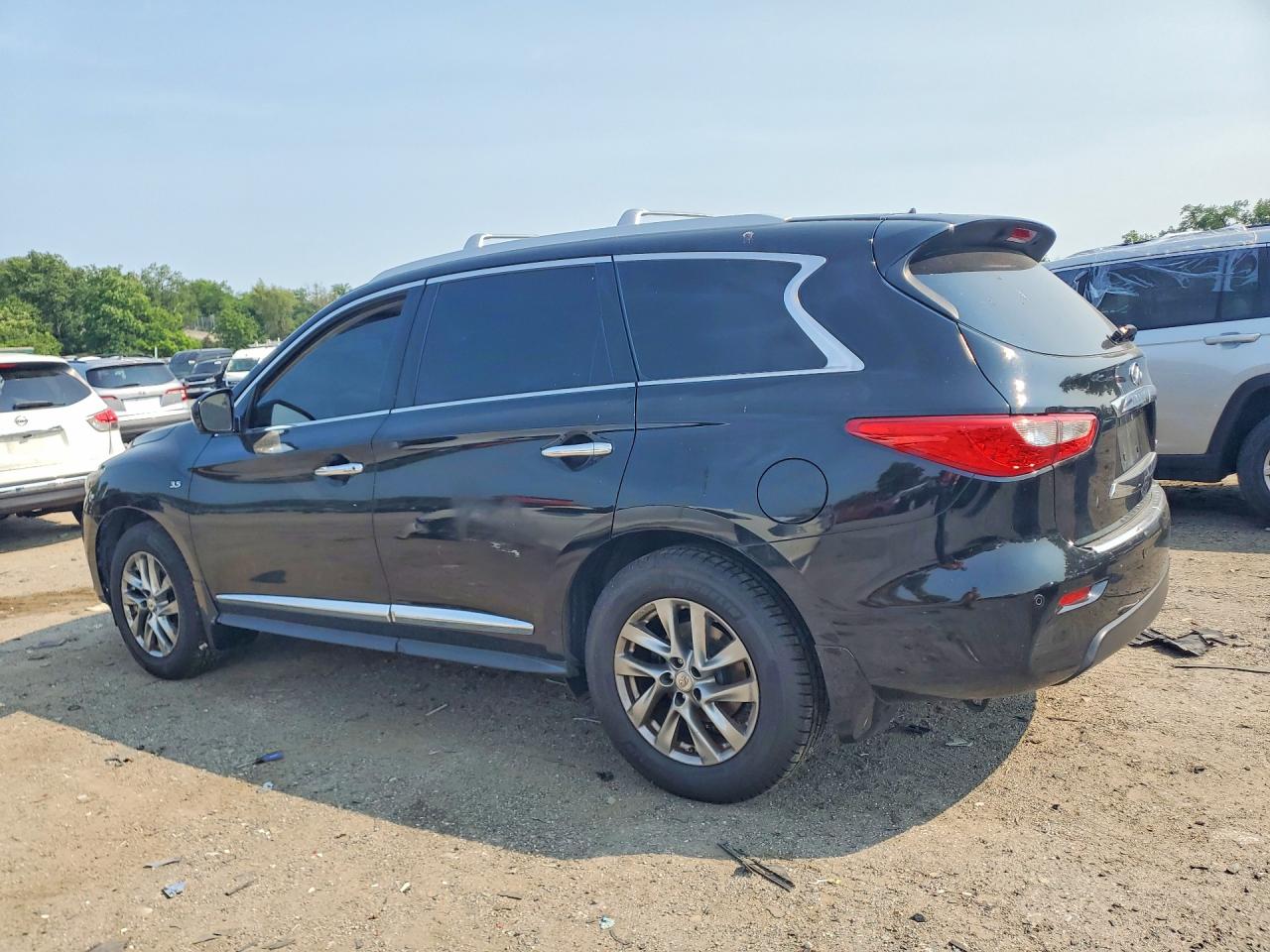 2014 Infiniti Qx60 Base Black vin: 5N1AL0MM7EC508587