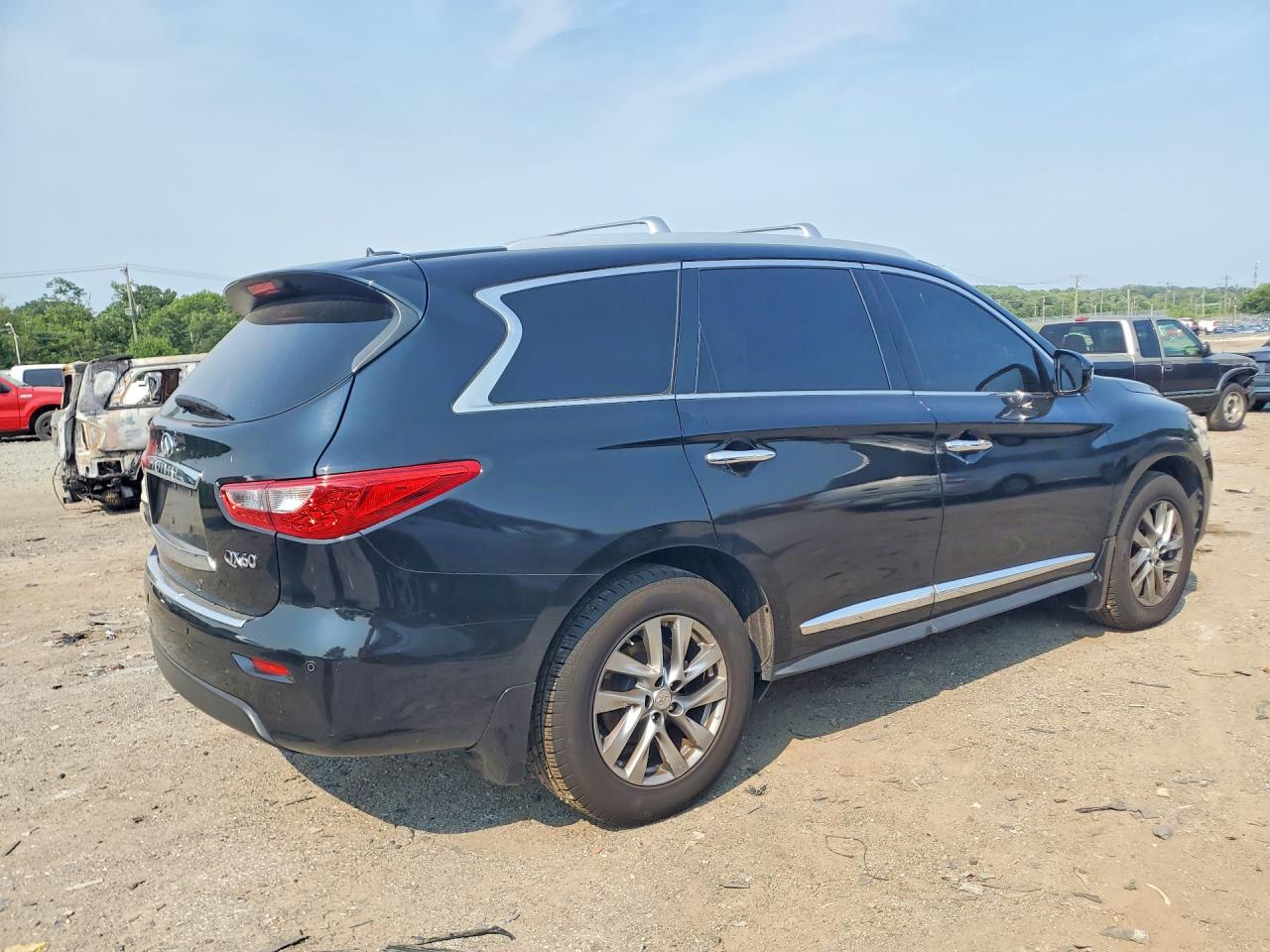 2014 Infiniti Qx60 Base Black vin: 5N1AL0MM7EC508587