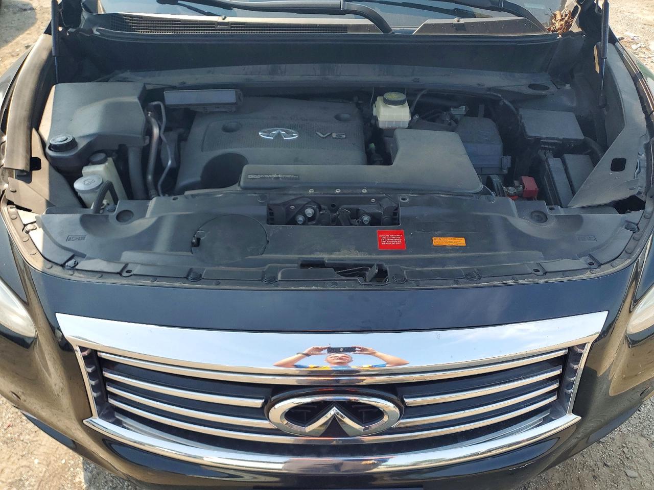 2014 Infiniti Qx60 Base Black vin: 5N1AL0MM7EC508587