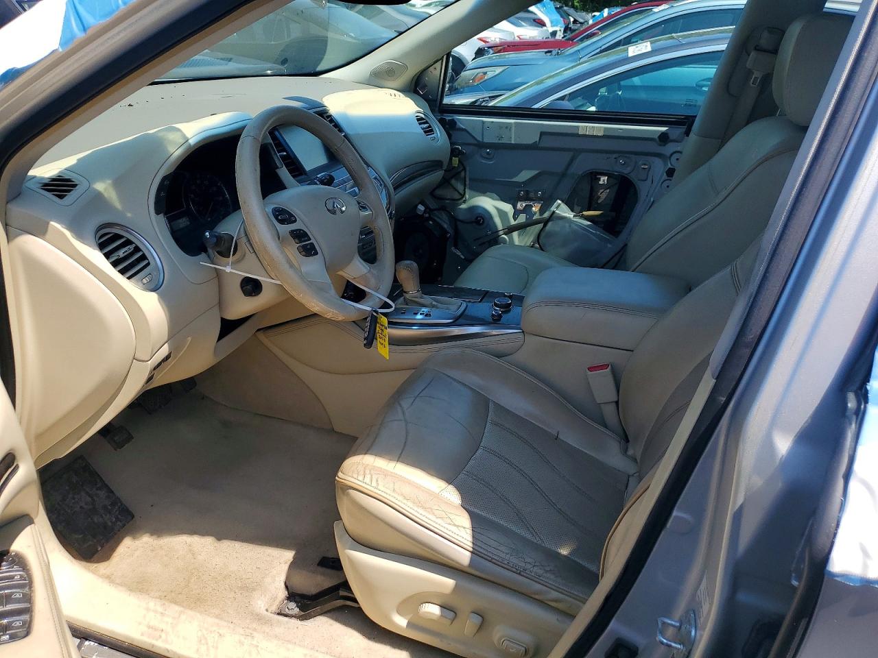 2014 Infiniti Qx60 Base Silver vin: 5N1AL0MM7EC509190