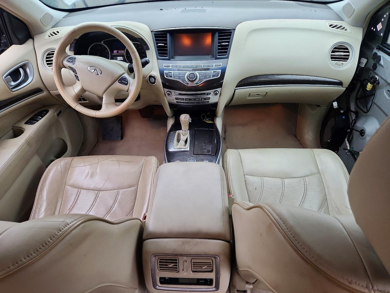 2014 Infiniti Qx60 Base Silver vin: 5N1AL0MM7EC509190