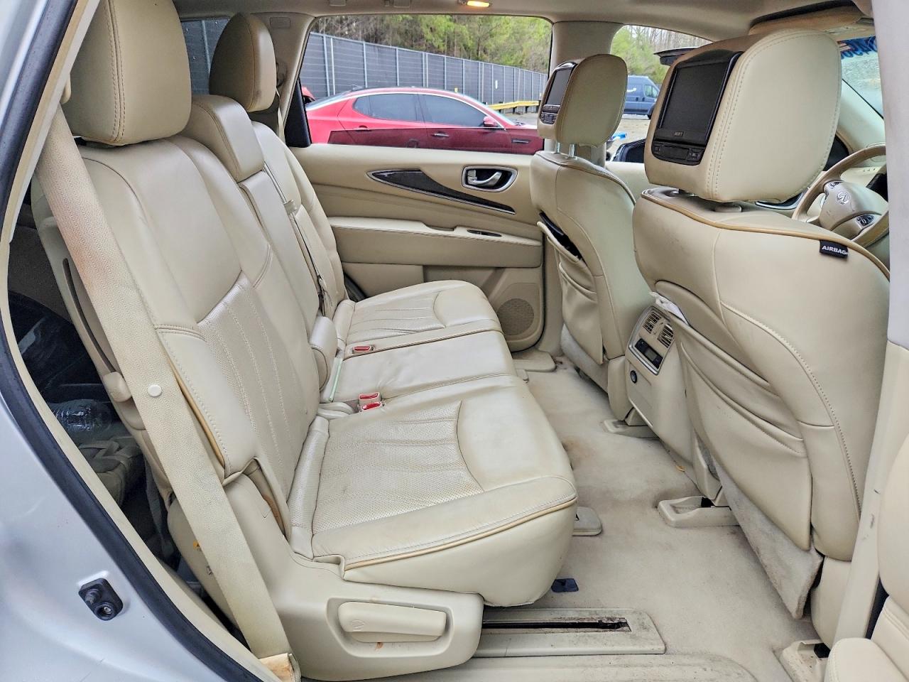 2014 Infiniti Qx60 Base Silver vin: 5N1AL0MM7EC509190
