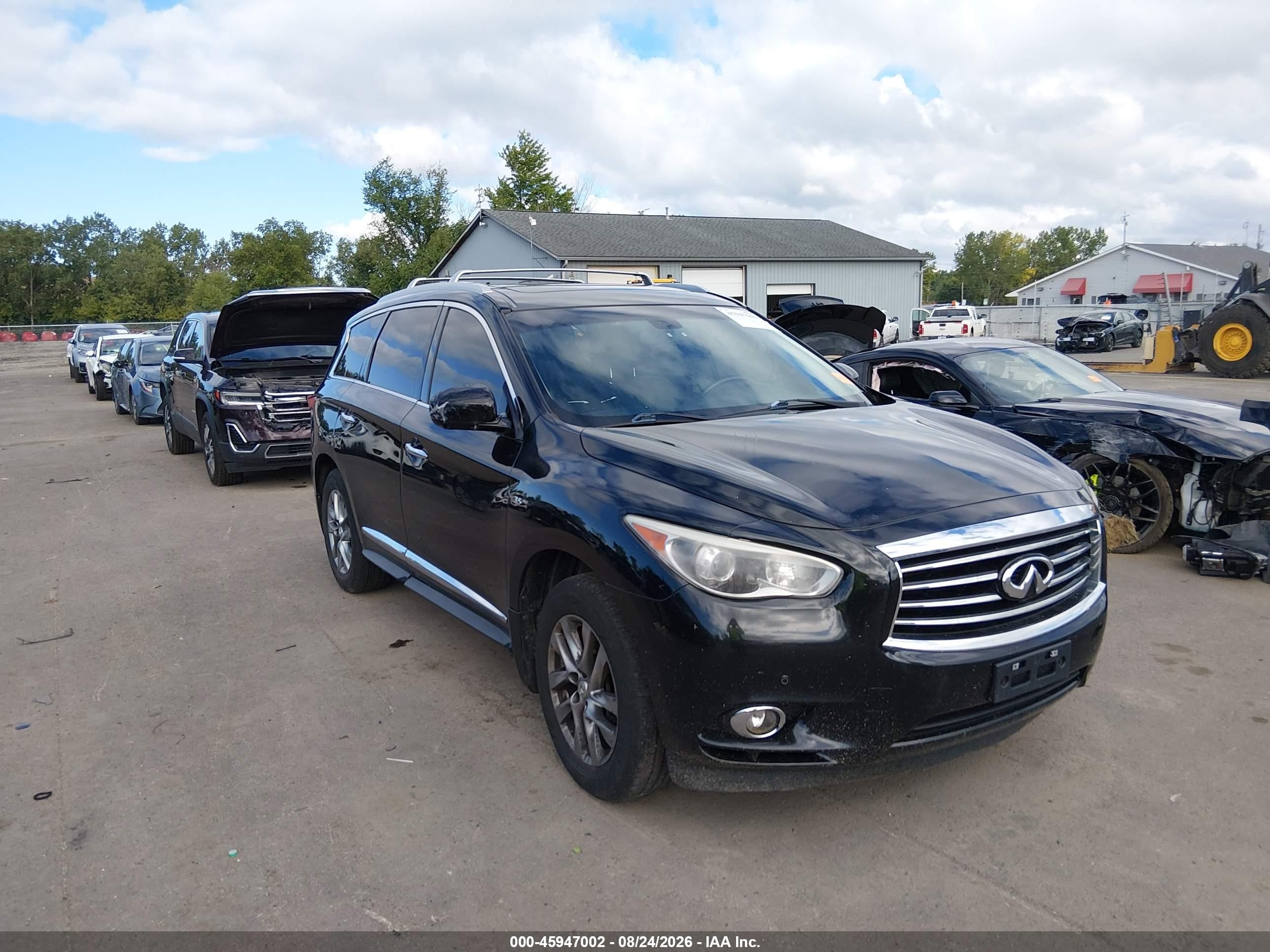 2014 Infiniti Qx60 Black vin: 5N1AL0MM7EC511795