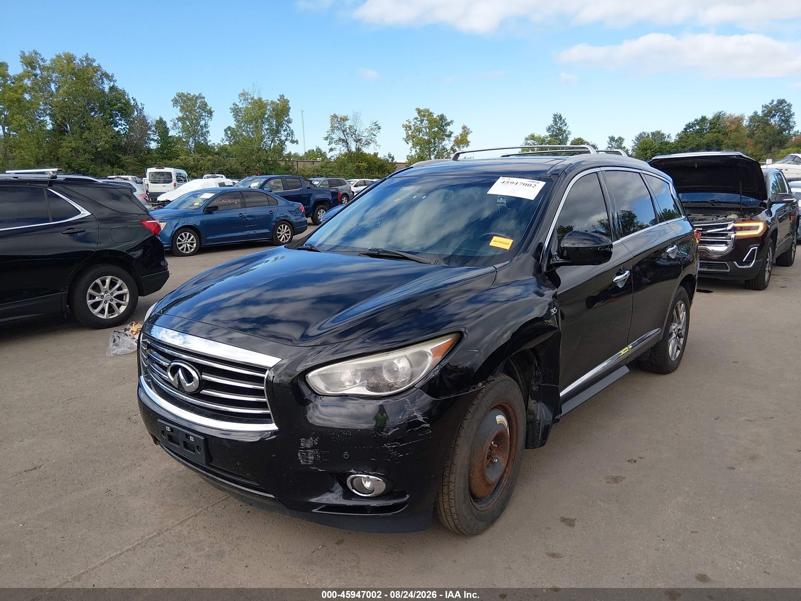 2014 Infiniti Qx60 Black vin: 5N1AL0MM7EC511795
