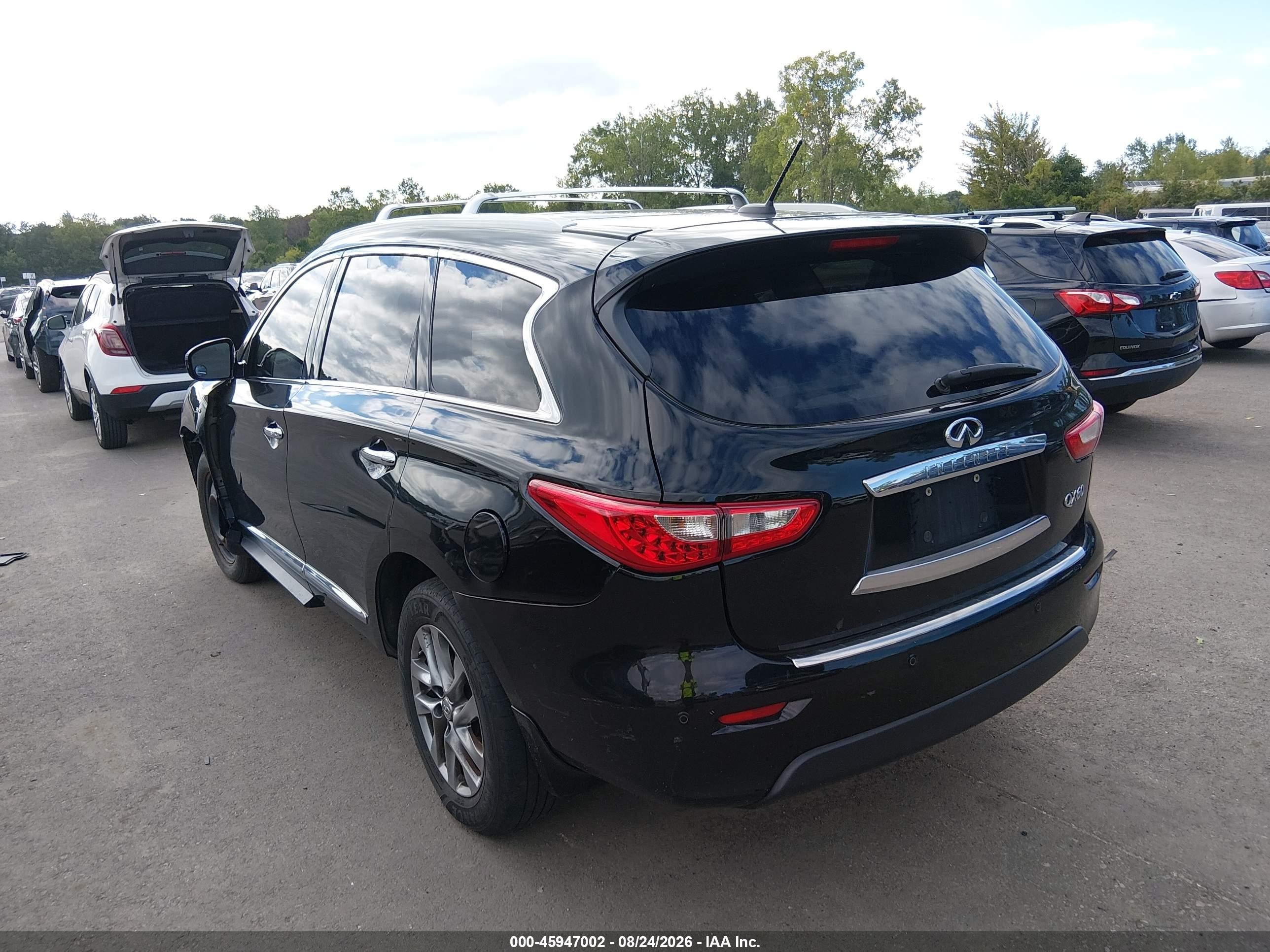 2014 Infiniti Qx60 Black vin: 5N1AL0MM7EC511795