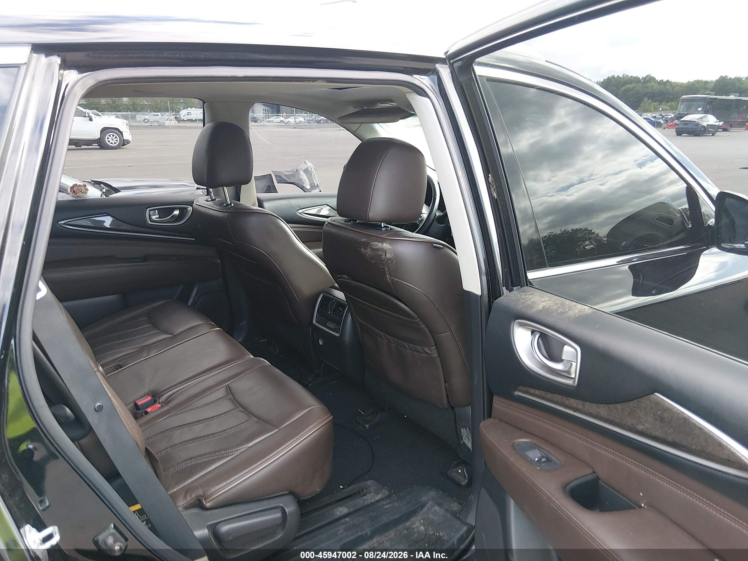 2014 Infiniti Qx60 Black vin: 5N1AL0MM7EC511795