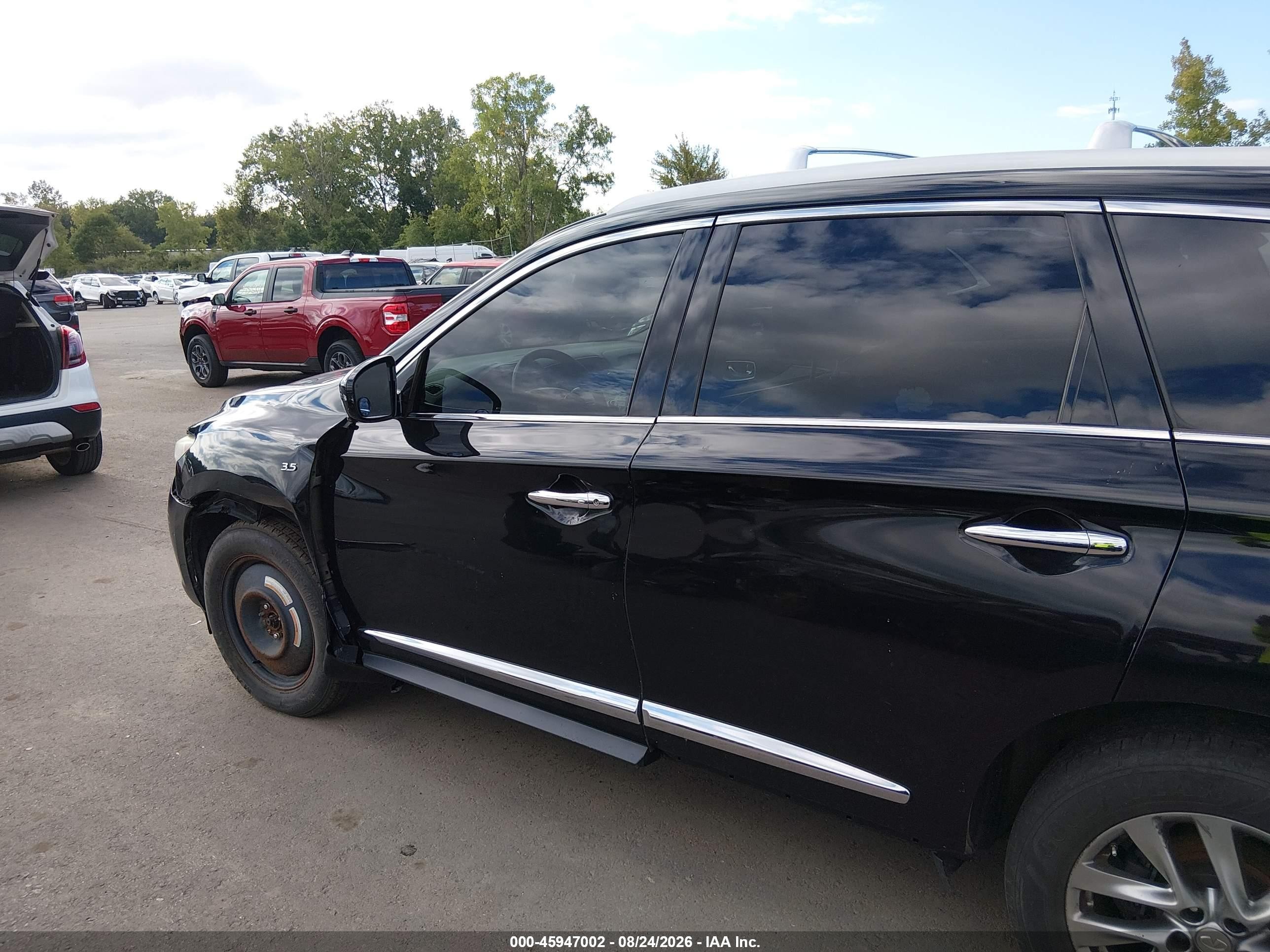 2014 Infiniti Qx60 Black vin: 5N1AL0MM7EC511795
