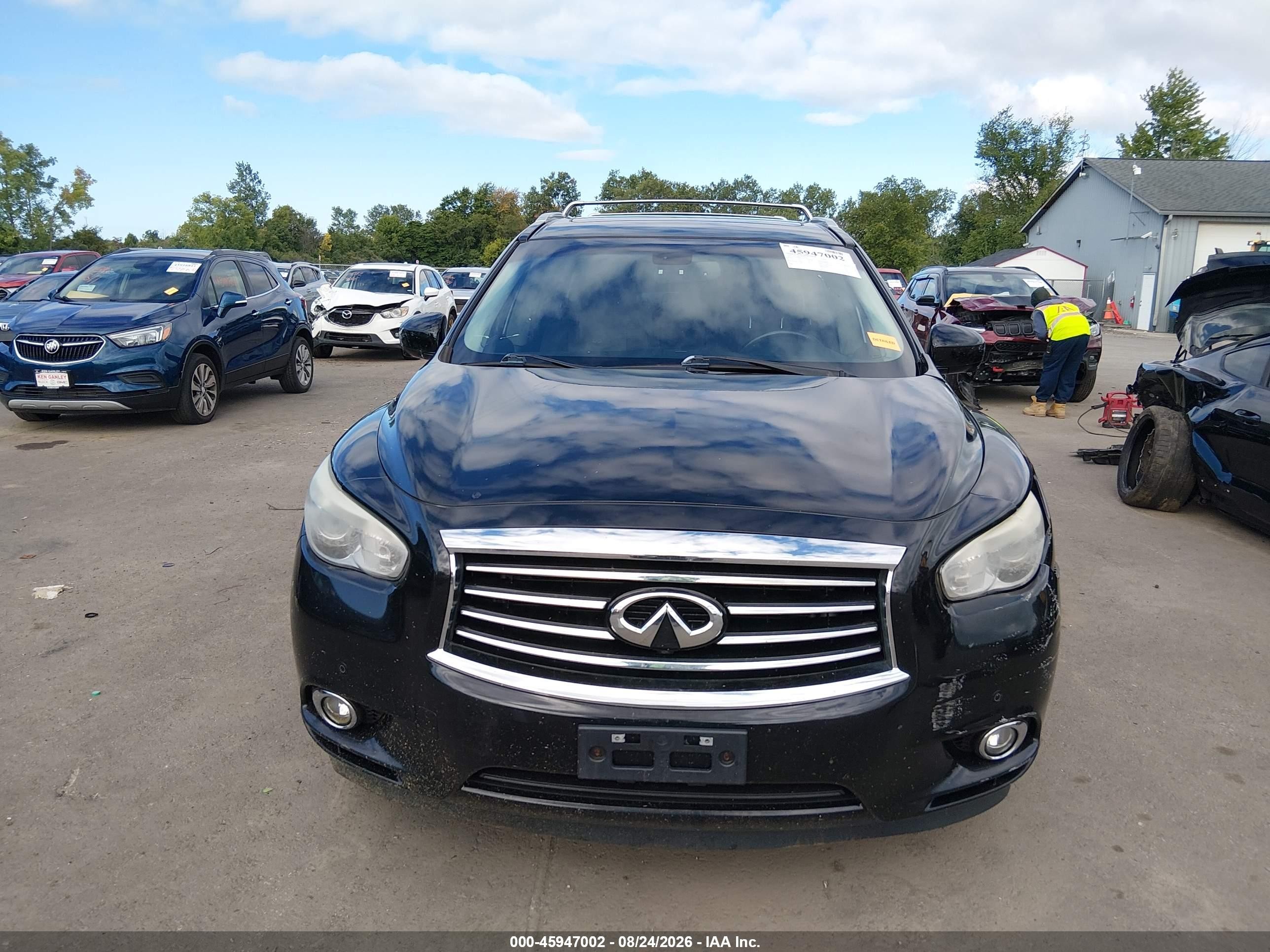 2014 Infiniti Qx60 Black vin: 5N1AL0MM7EC511795