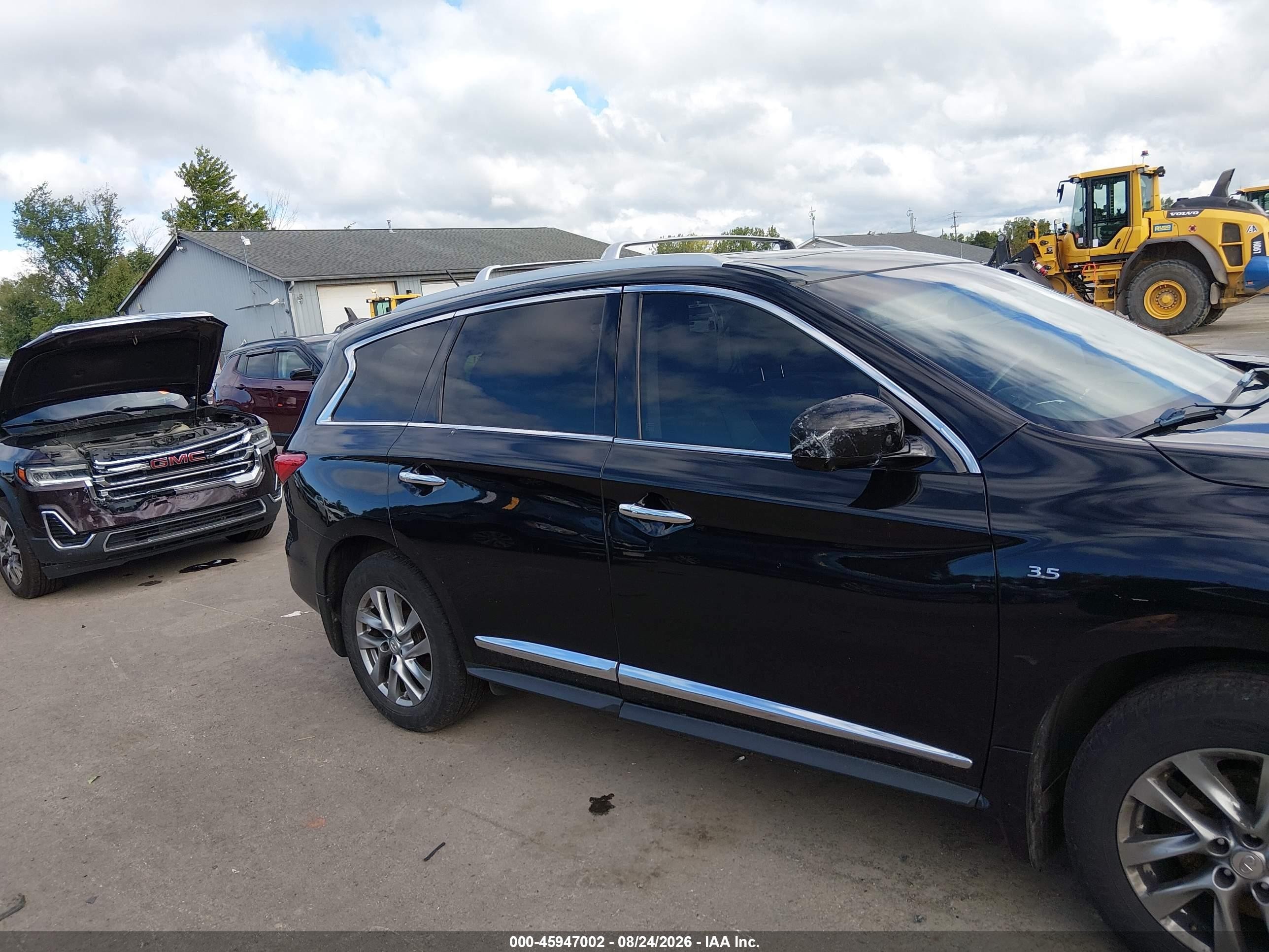 2014 Infiniti Qx60 Black vin: 5N1AL0MM7EC511795