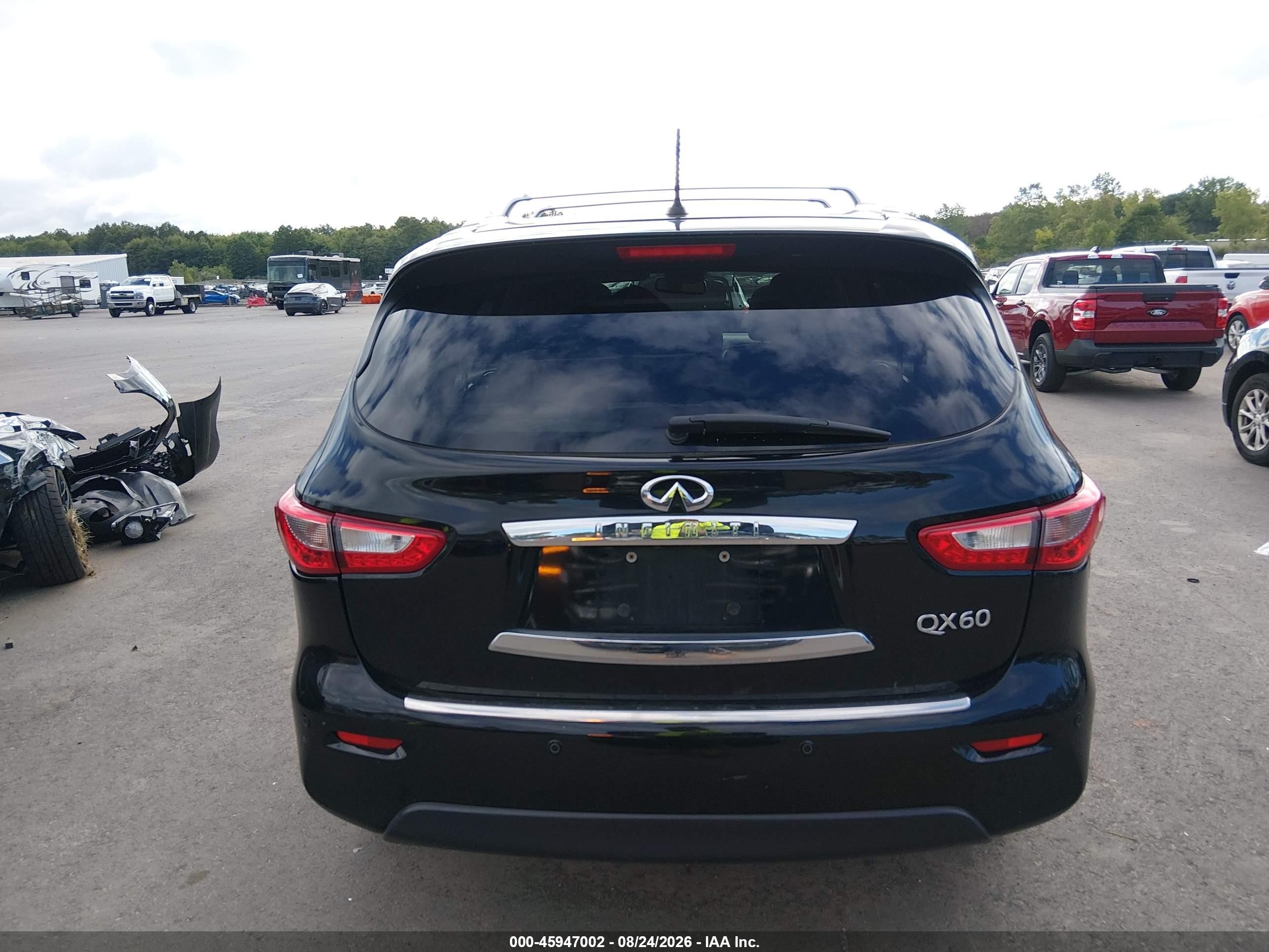 2014 Infiniti Qx60 Black vin: 5N1AL0MM7EC511795
