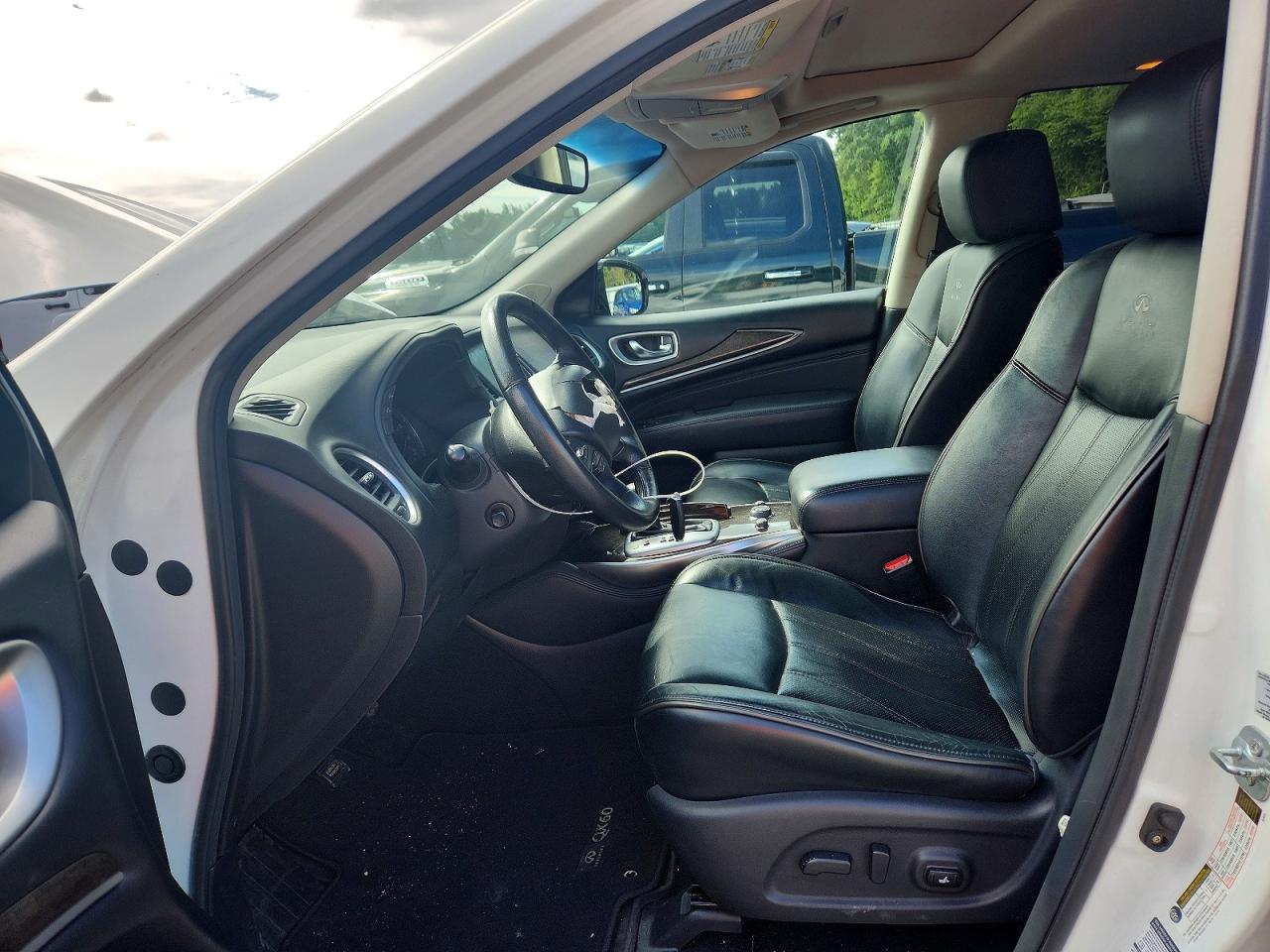 2014 Infiniti Qx60 Base White vin: 5N1AL0MM7EC516186