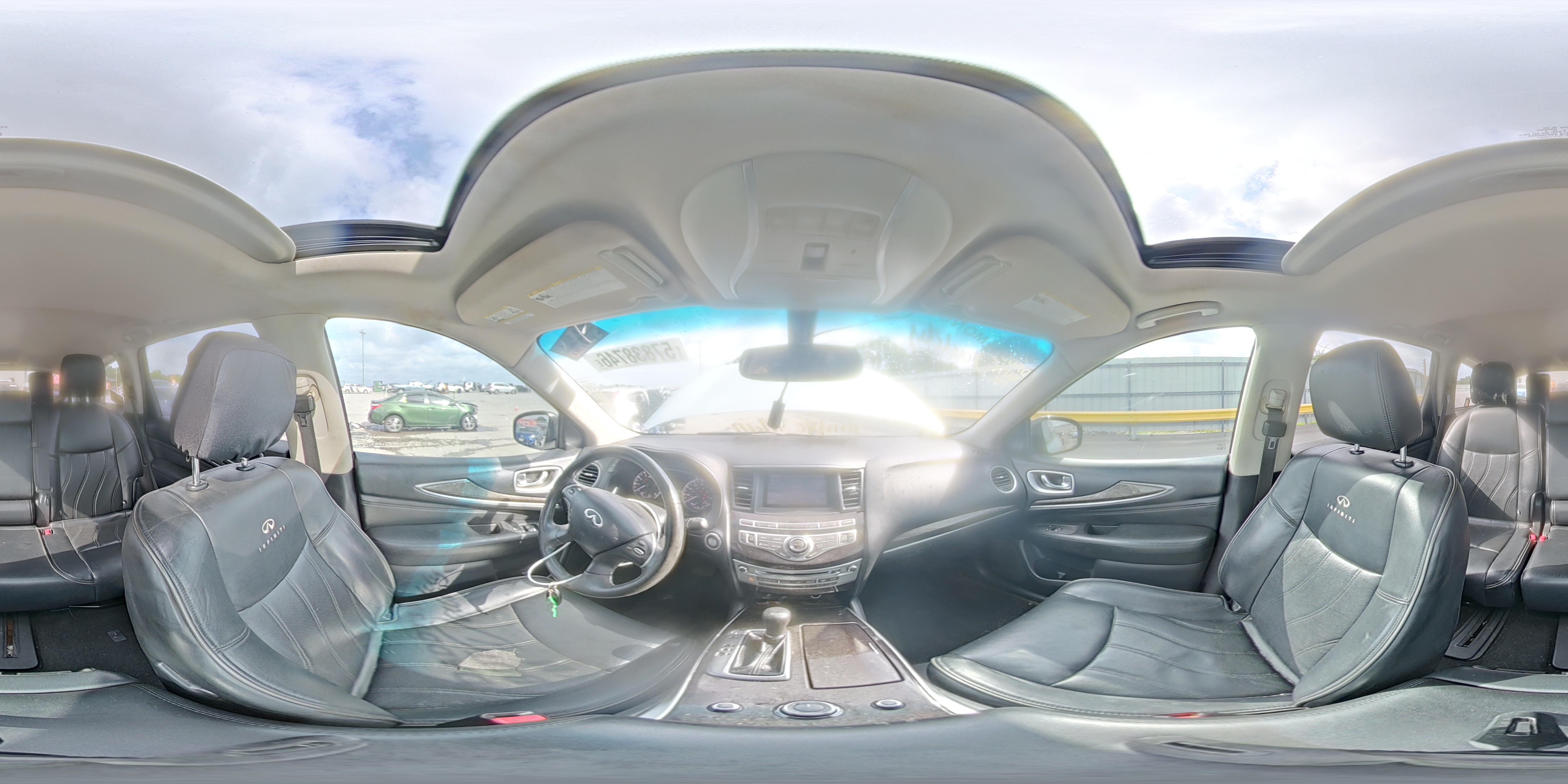 2014 Infiniti Qx60 Base Silver vin: 5N1AL0MM7EC524062