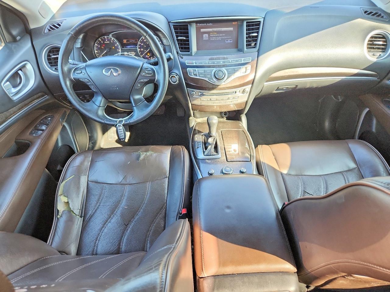 2014 Infiniti Qx60 Base White vin: 5N1AL0MM7EC526264