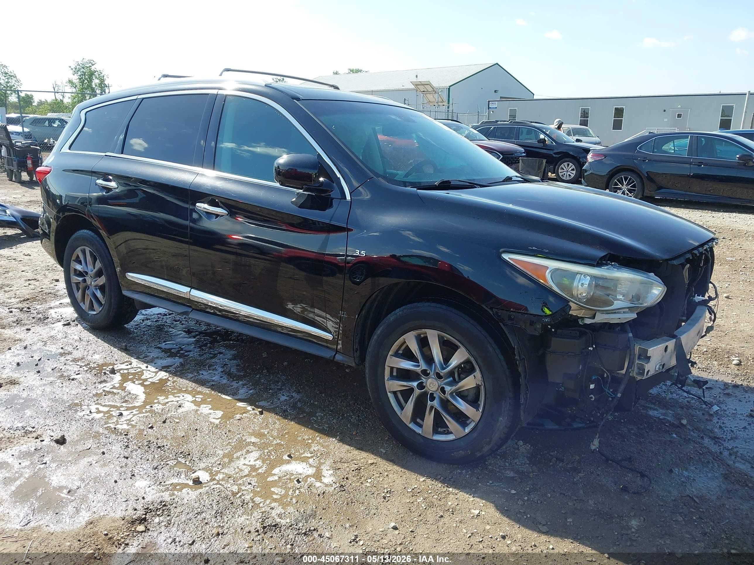 2014 Infiniti Qx60 Black vin: 5N1AL0MM7EC526362