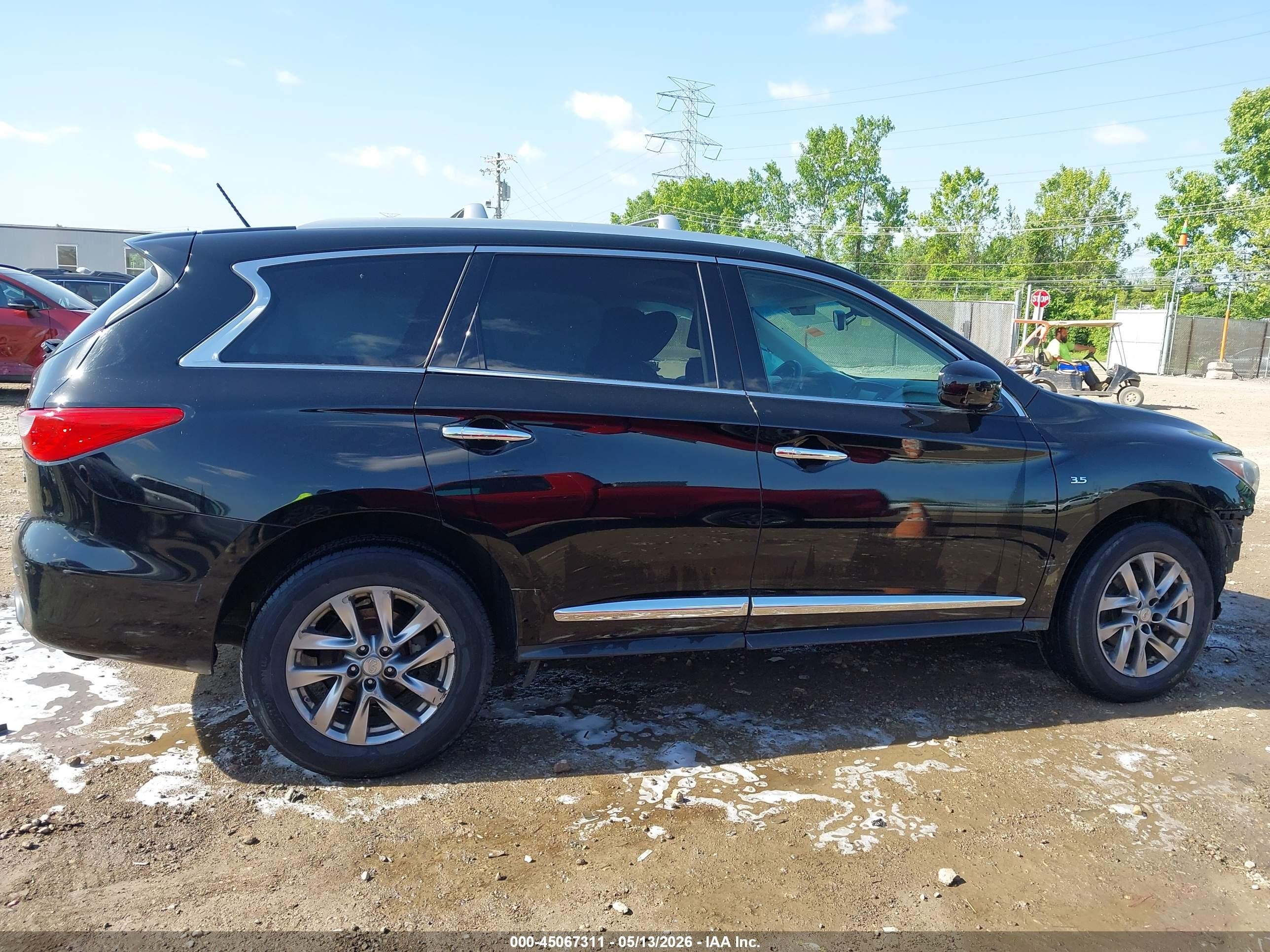 2014 Infiniti Qx60 Black vin: 5N1AL0MM7EC526362
