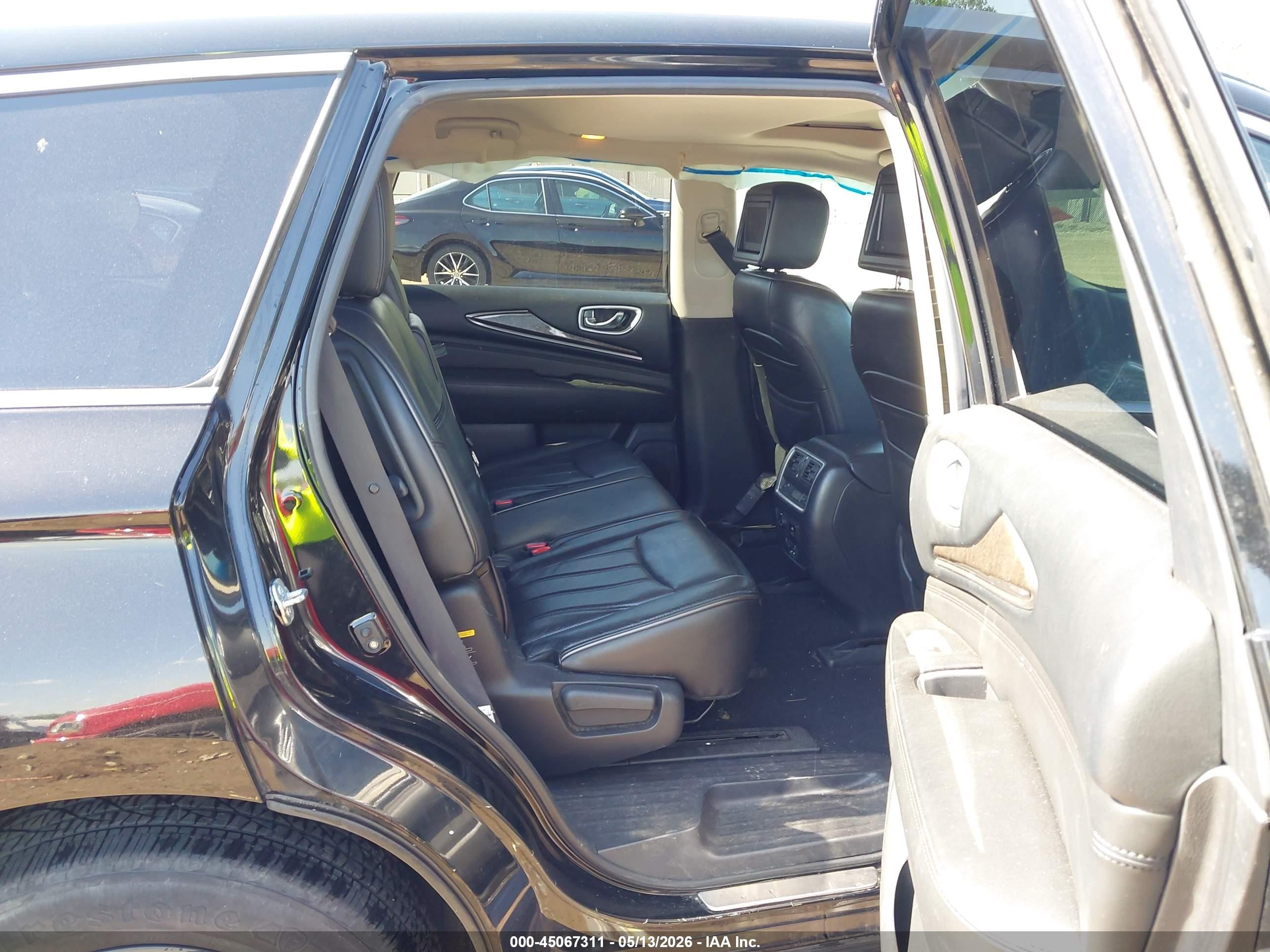 2014 Infiniti Qx60 Black vin: 5N1AL0MM7EC526362