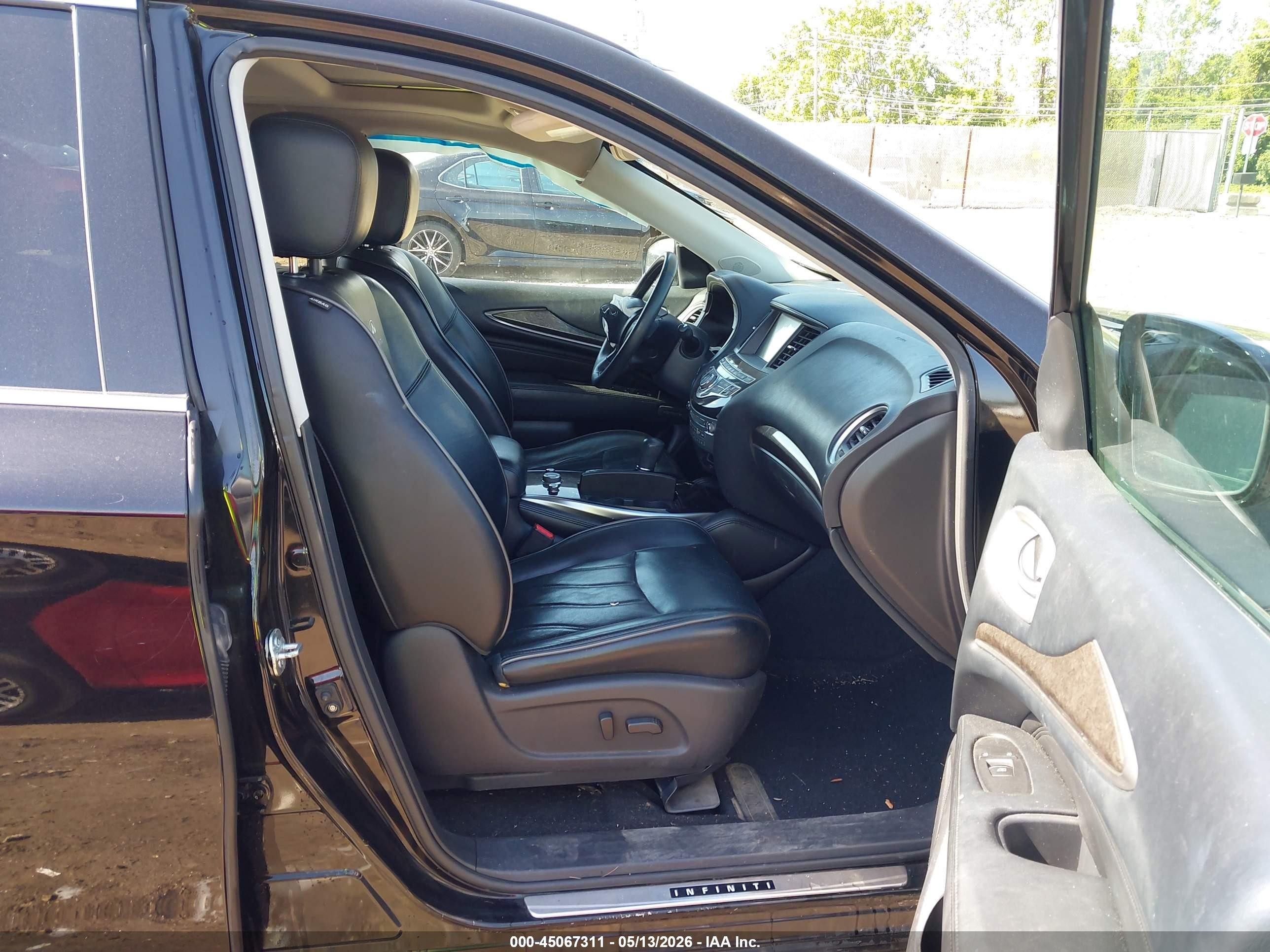 2014 Infiniti Qx60 Black vin: 5N1AL0MM7EC526362
