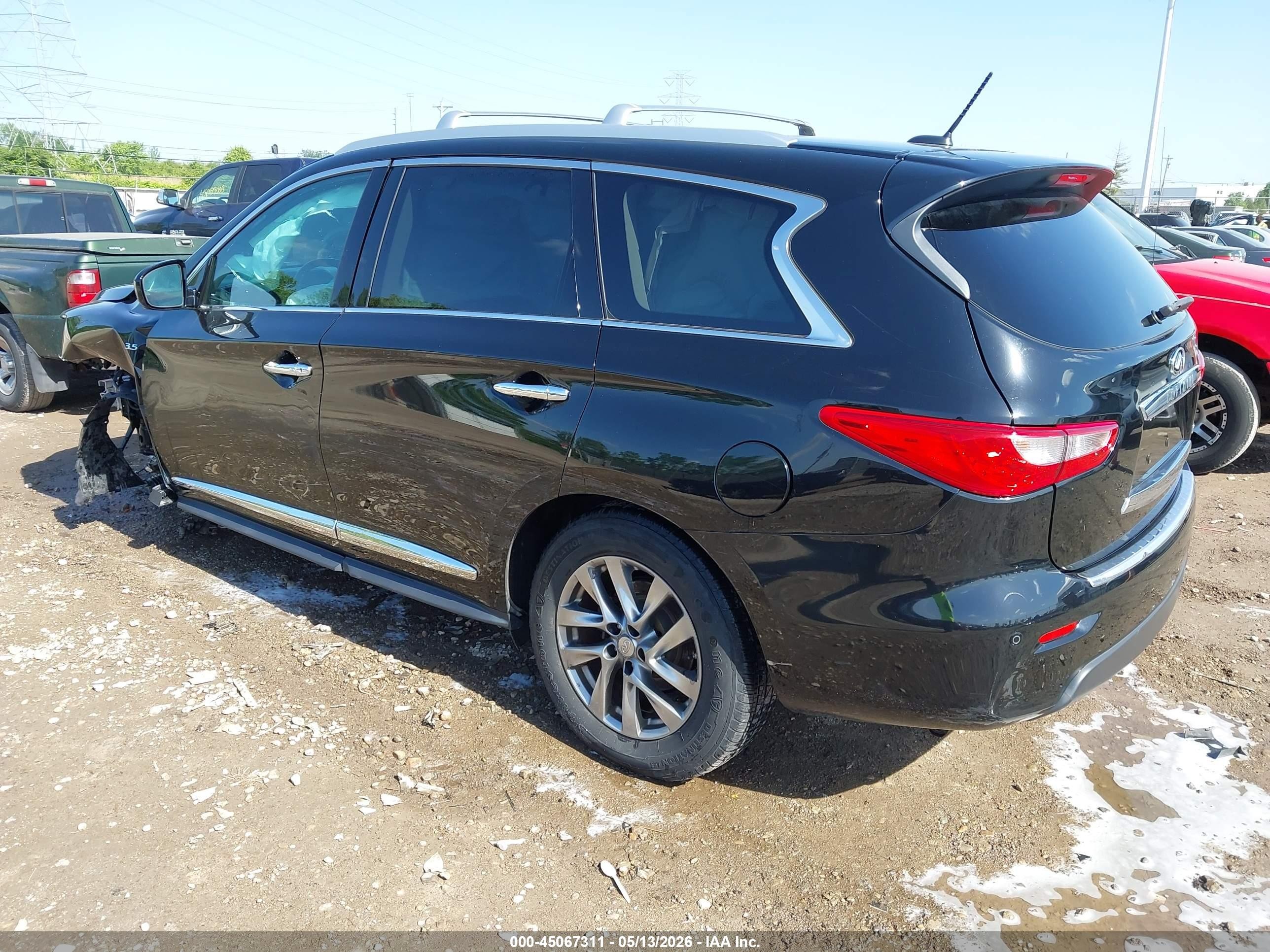 2014 Infiniti Qx60 Black vin: 5N1AL0MM7EC526362