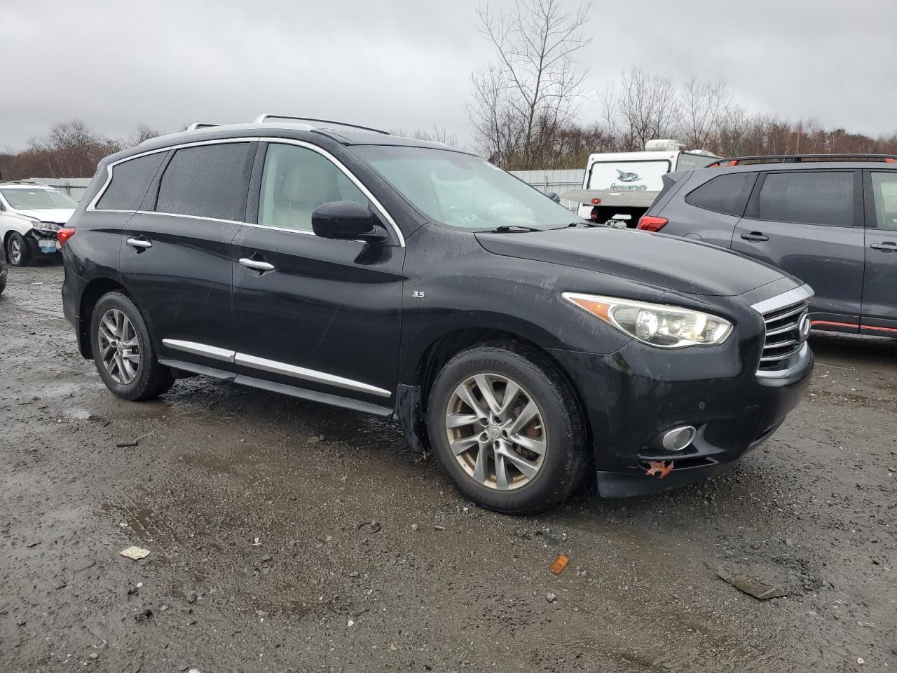 2014 Infiniti Qx60 Base Black vin: 5N1AL0MM7EC527303