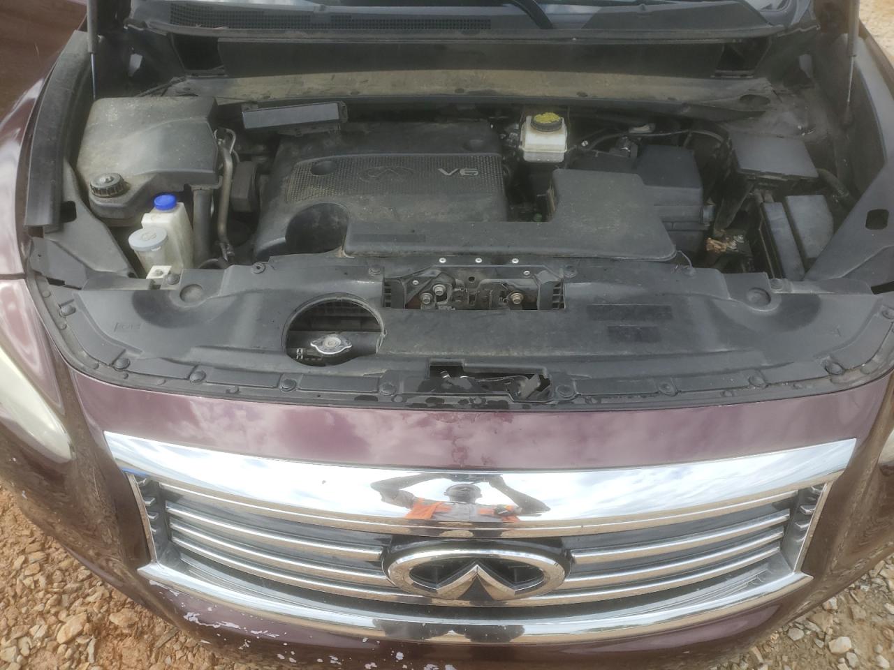 2014 Infiniti Qx60 Maroon vin: 5N1AL0MM7EC527723