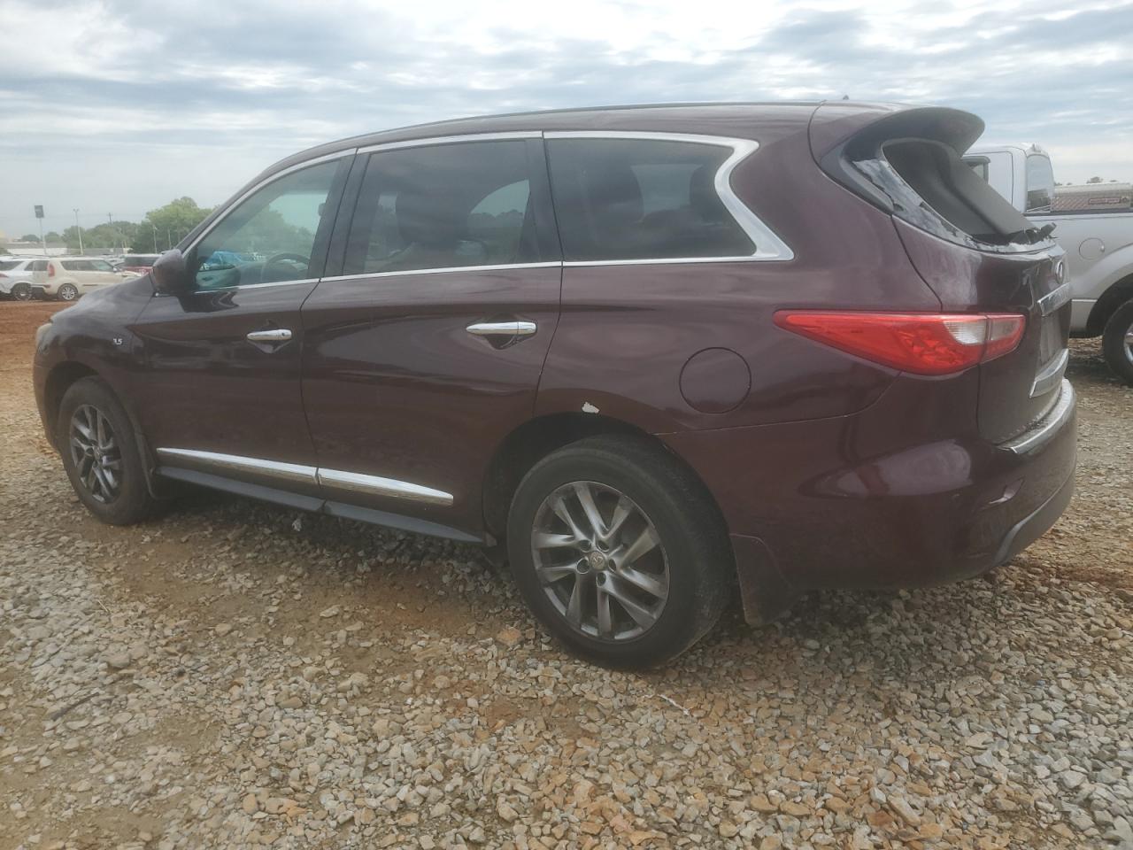 2014 Infiniti Qx60 Maroon vin: 5N1AL0MM7EC527723