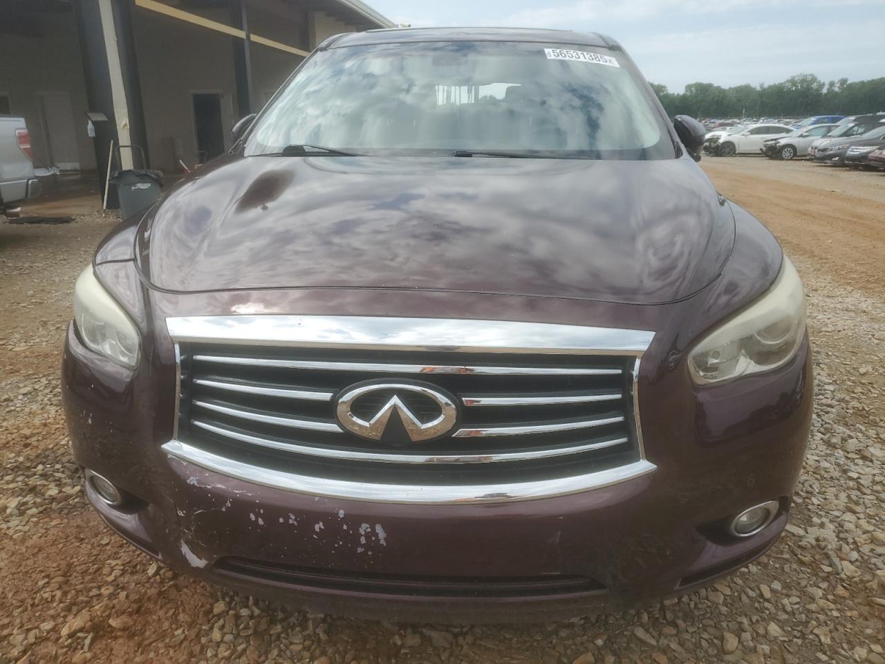 2014 Infiniti Qx60 Maroon vin: 5N1AL0MM7EC527723