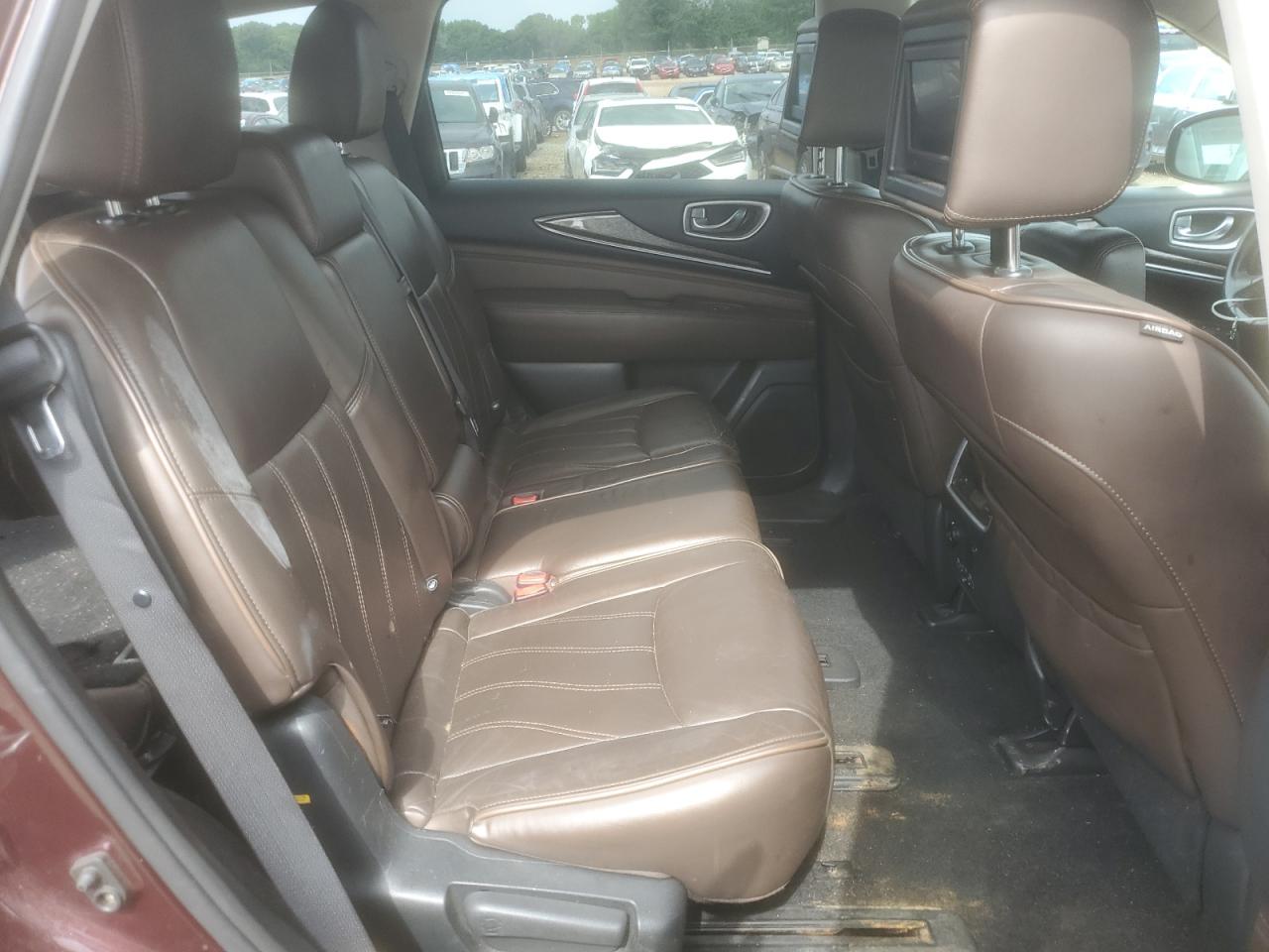 2014 Infiniti Qx60 Maroon vin: 5N1AL0MM7EC527723