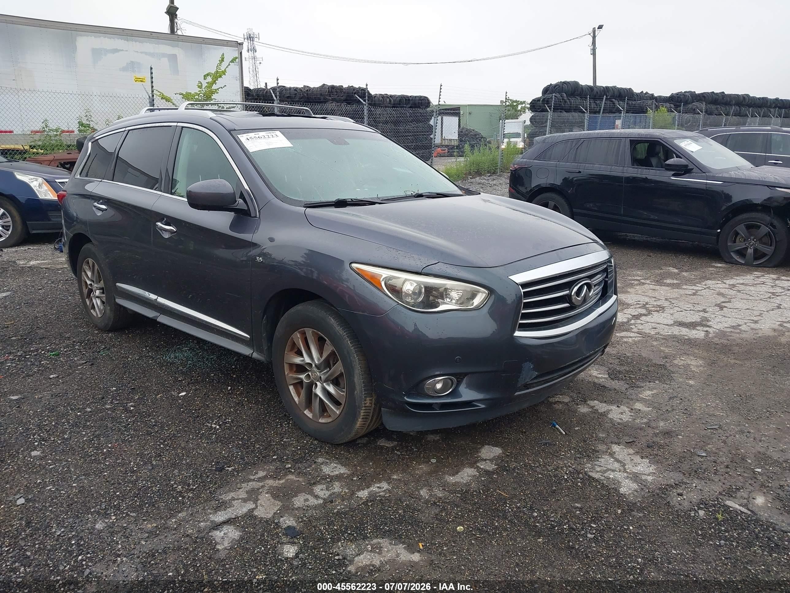 2014 Infiniti Qx60   Серый vin: 5N1AL0MM7EC528841
