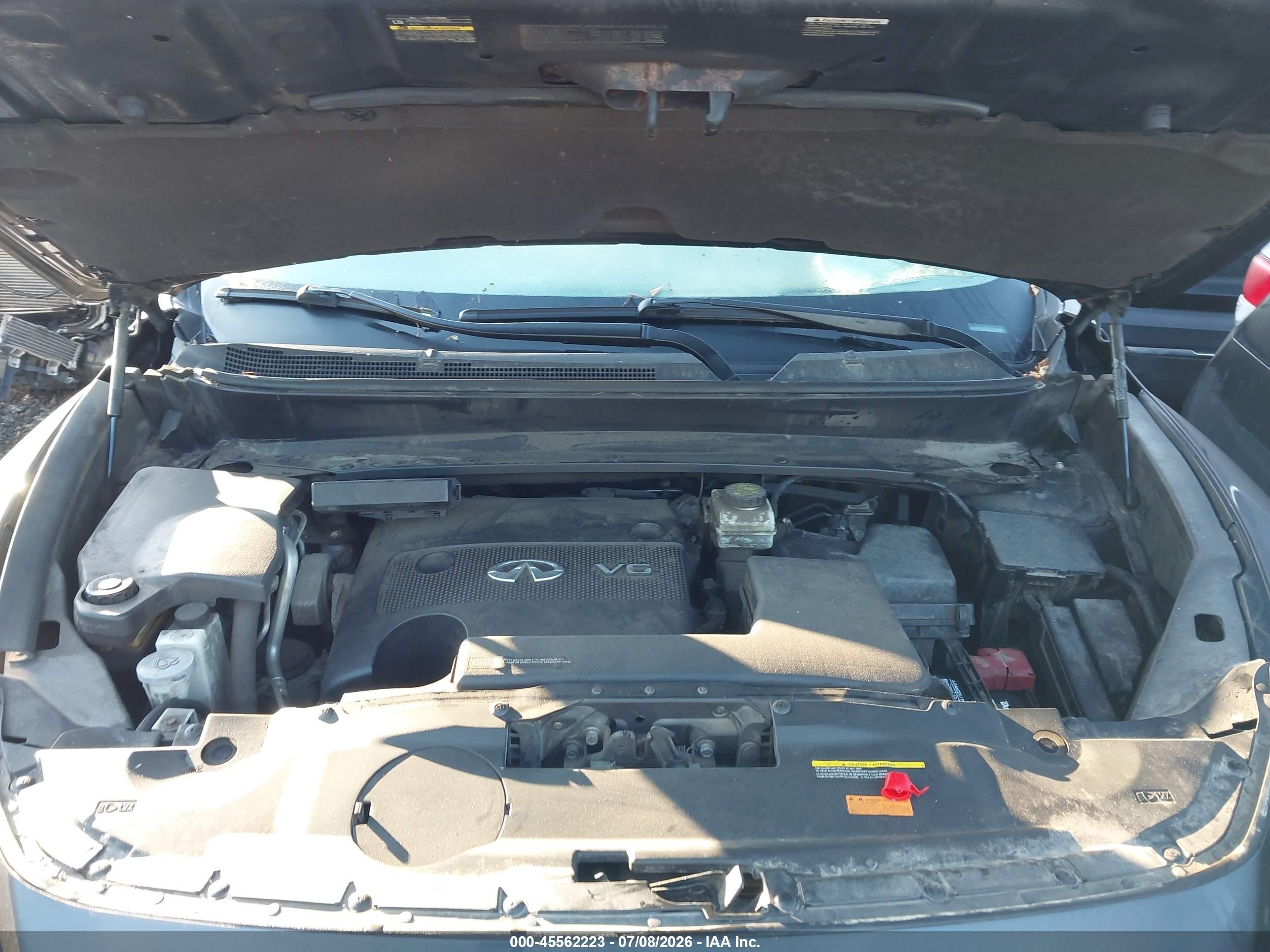 2014 Infiniti Qx60   Gray vin: 5N1AL0MM7EC528841