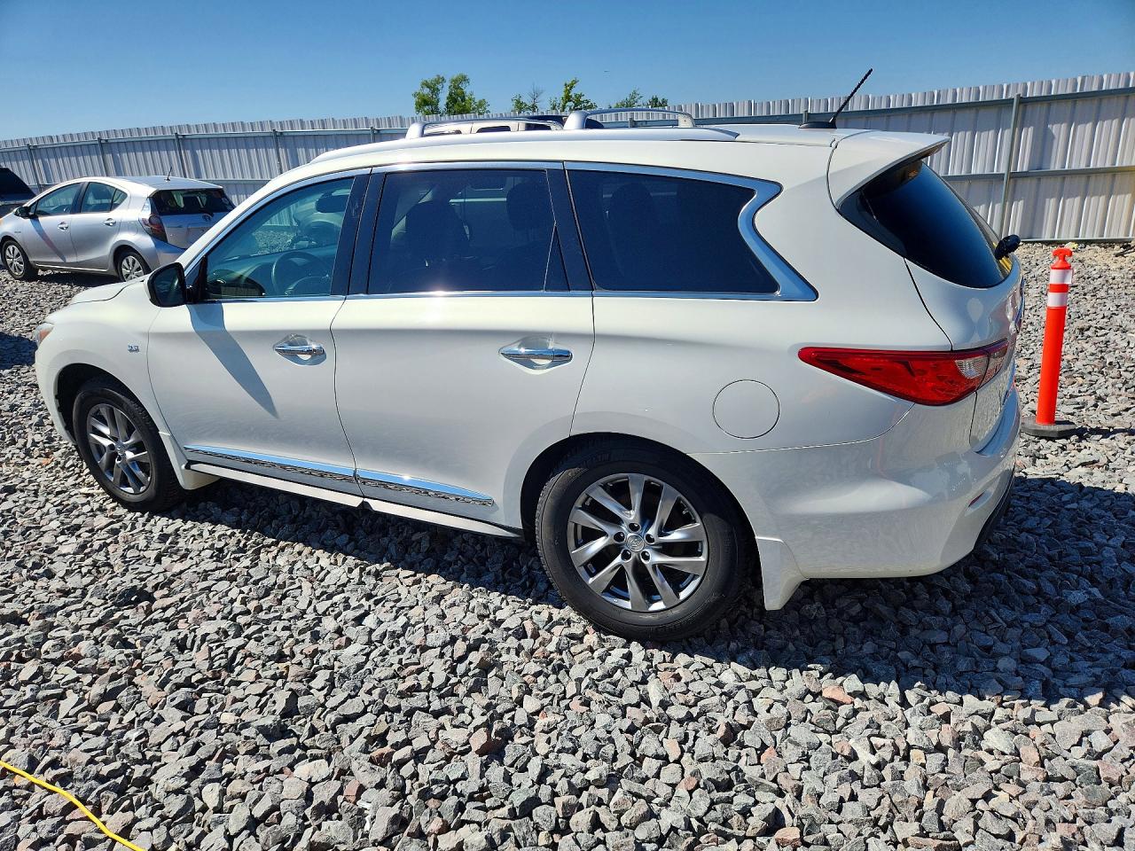 2014 Infiniti Qx60 Base White vin: 5N1AL0MM7EC530492
