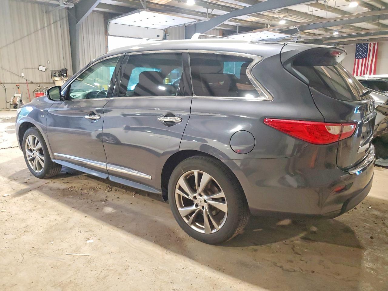 2014 Infiniti Qx60 Base Gray vin: 5N1AL0MM7EC531514