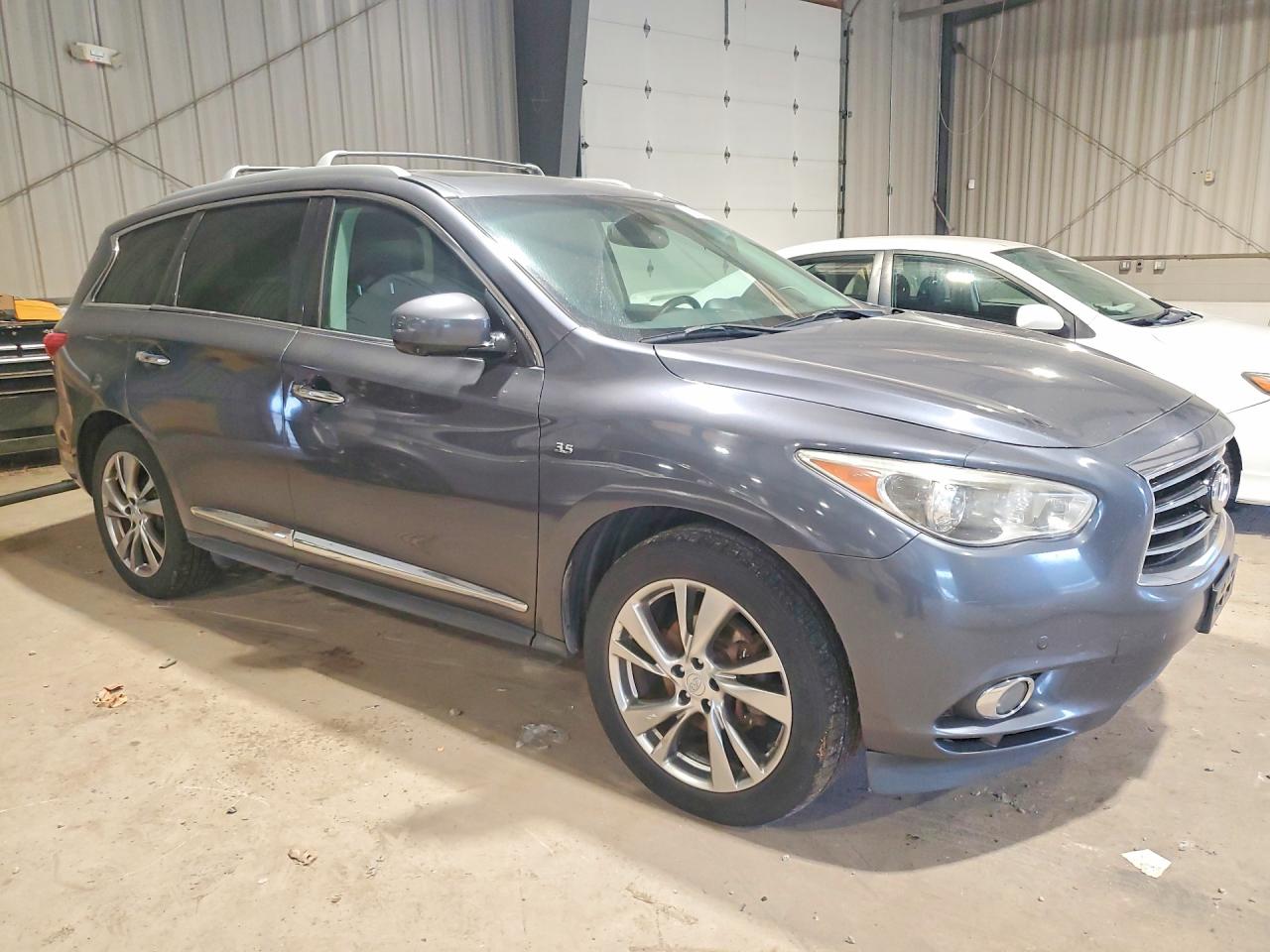 2014 Infiniti Qx60 Base Gray vin: 5N1AL0MM7EC531514