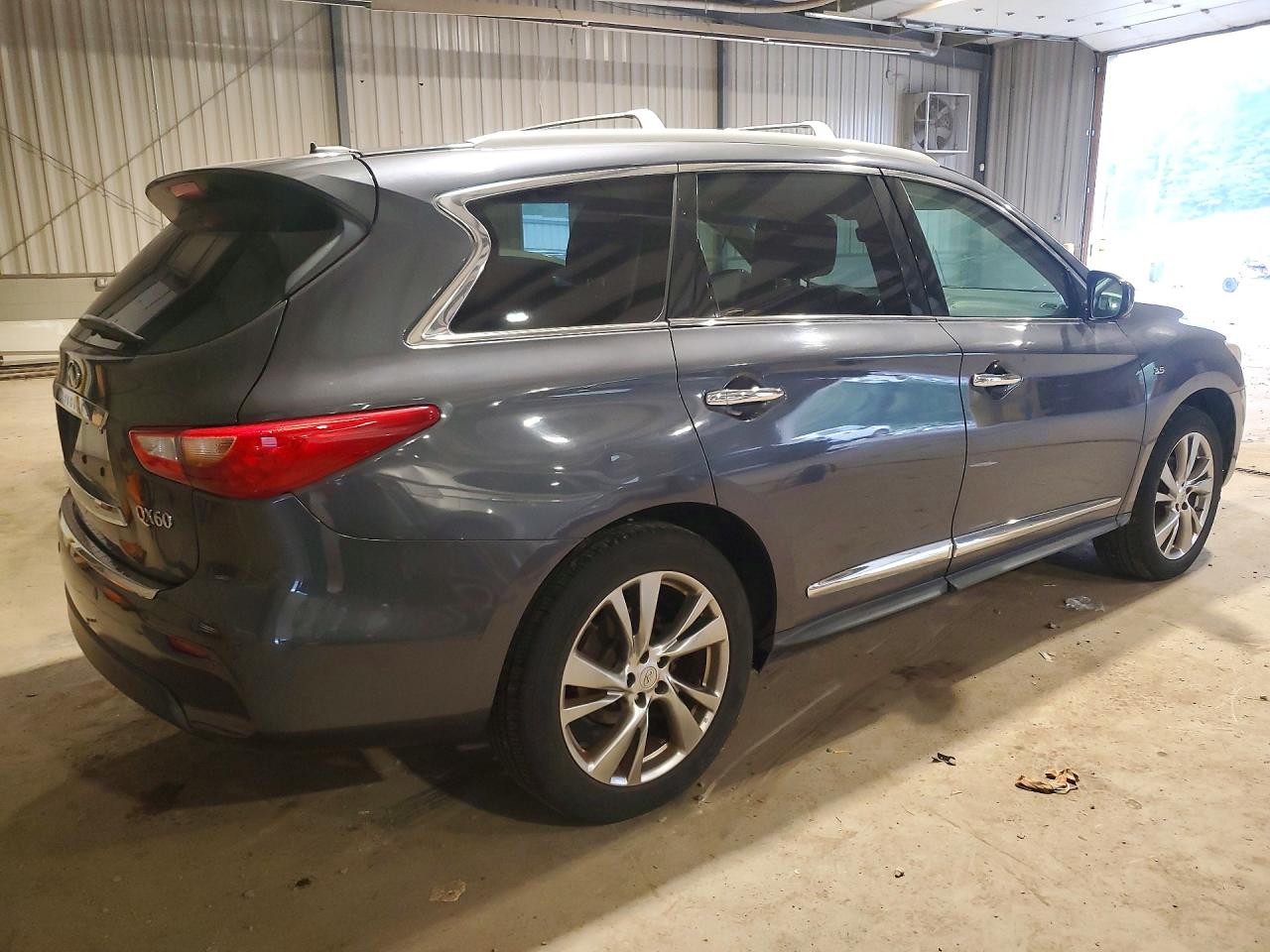 2014 Infiniti Qx60 Base Gray vin: 5N1AL0MM7EC531514