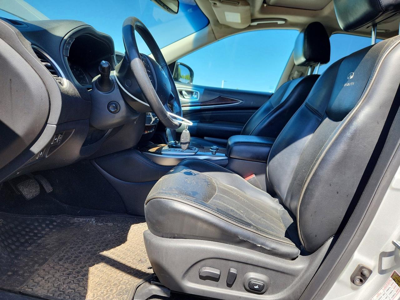 2014 Infiniti Qx60 Base Silver vin: 5N1AL0MM7EC532632