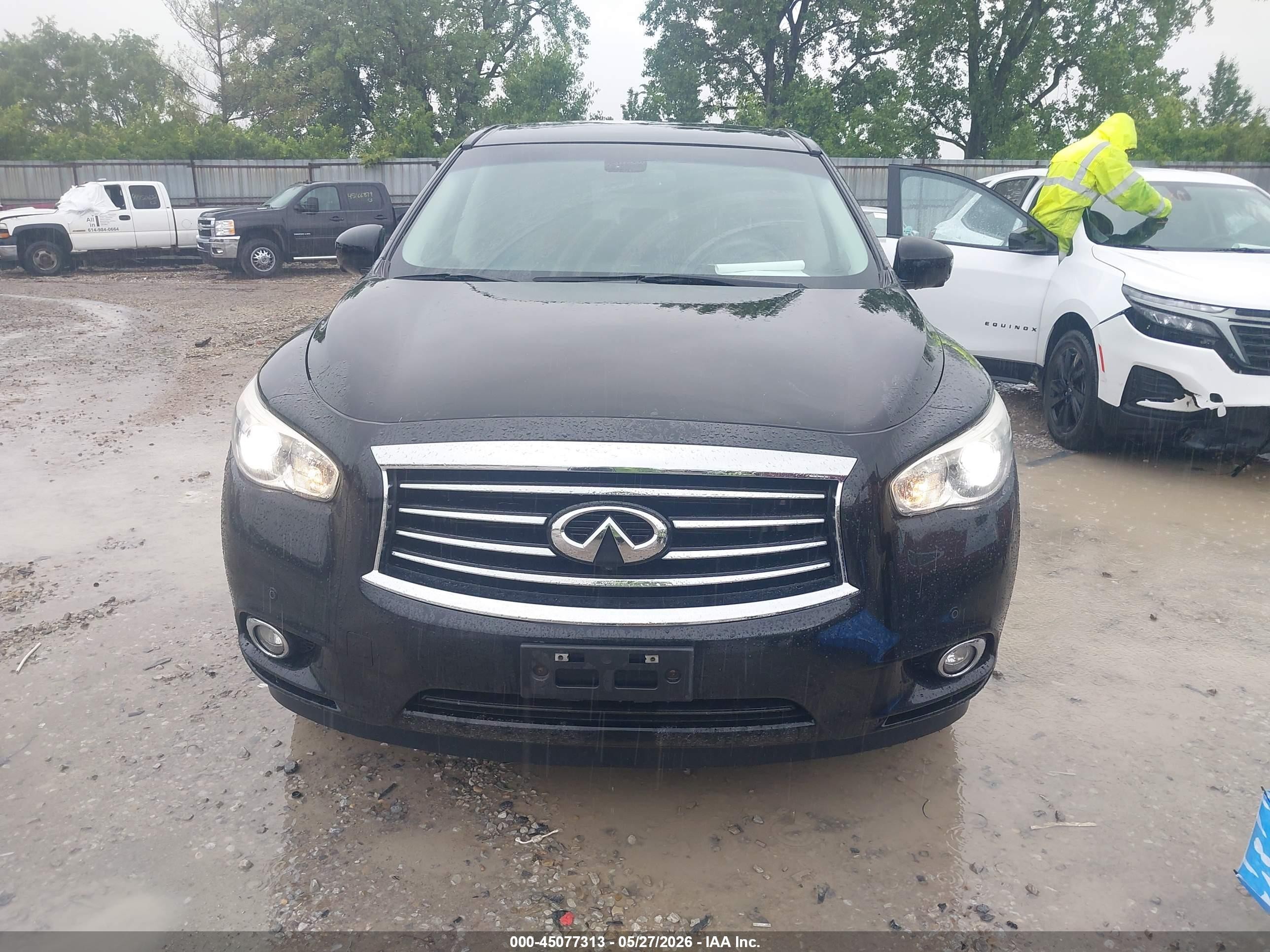 2014 Infiniti Qx60 Черный vin: 5N1AL0MM7EC536180