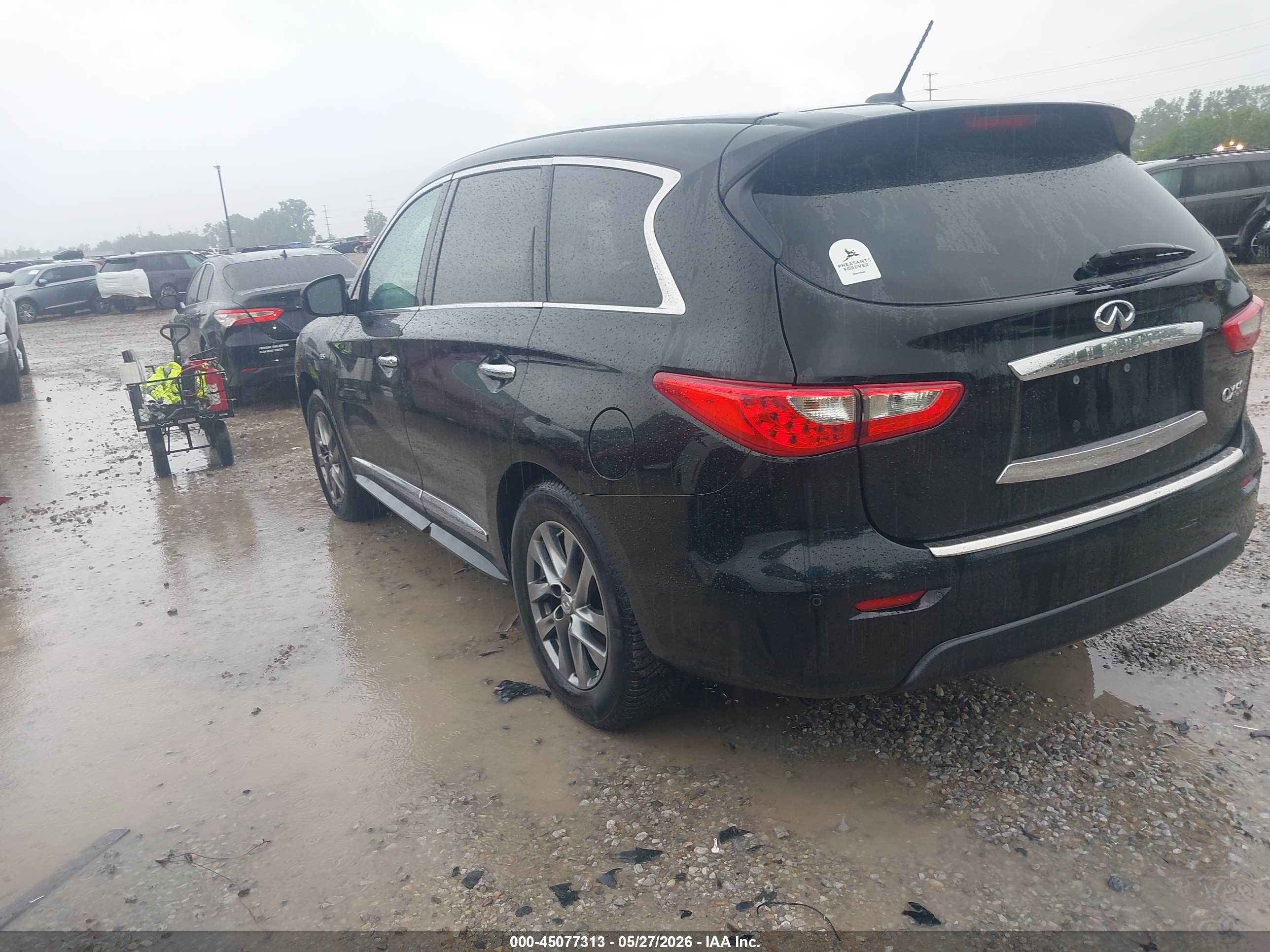 2014 Infiniti Qx60 Черный vin: 5N1AL0MM7EC536180