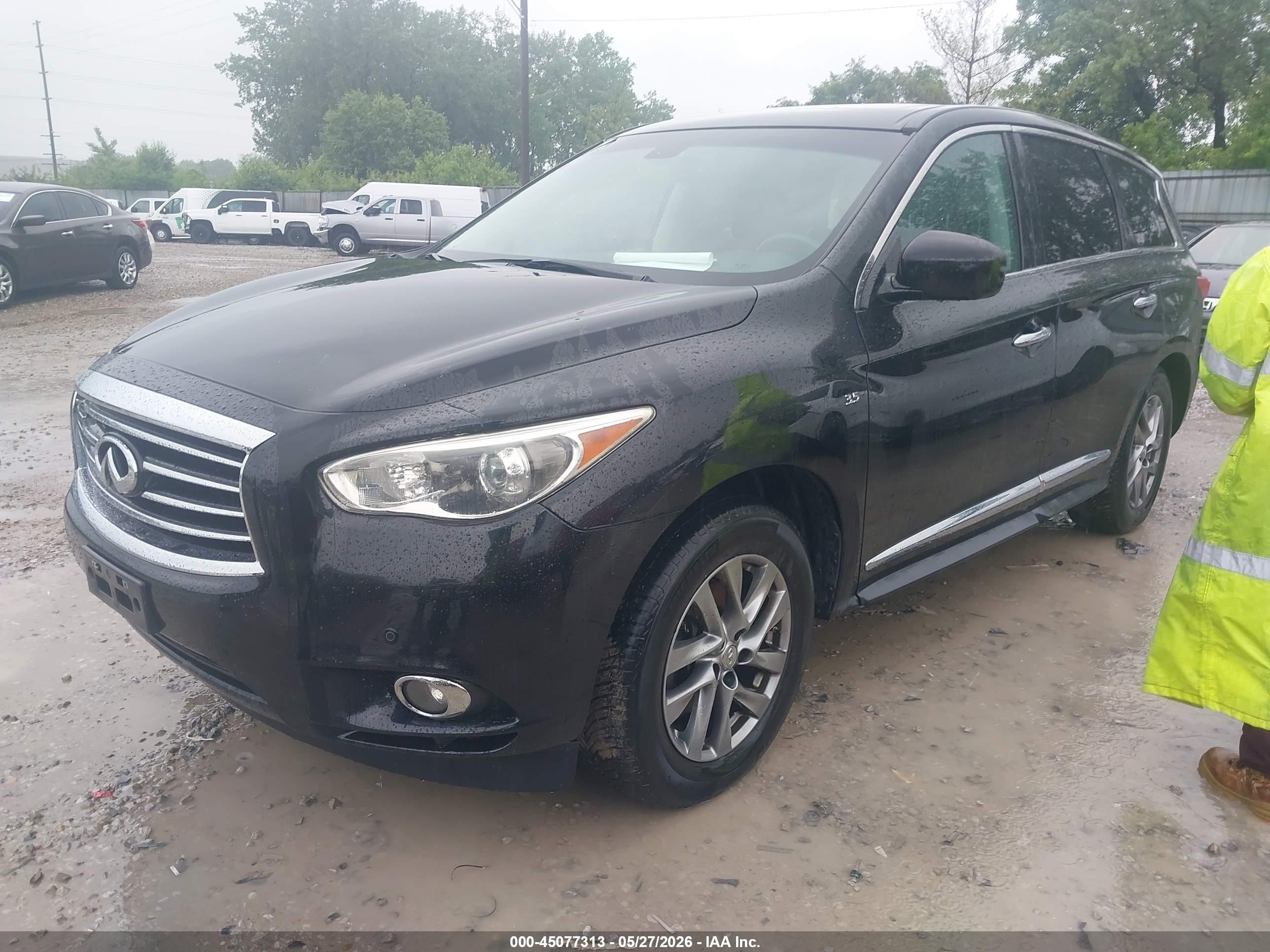 2014 Infiniti Qx60 Черный vin: 5N1AL0MM7EC536180