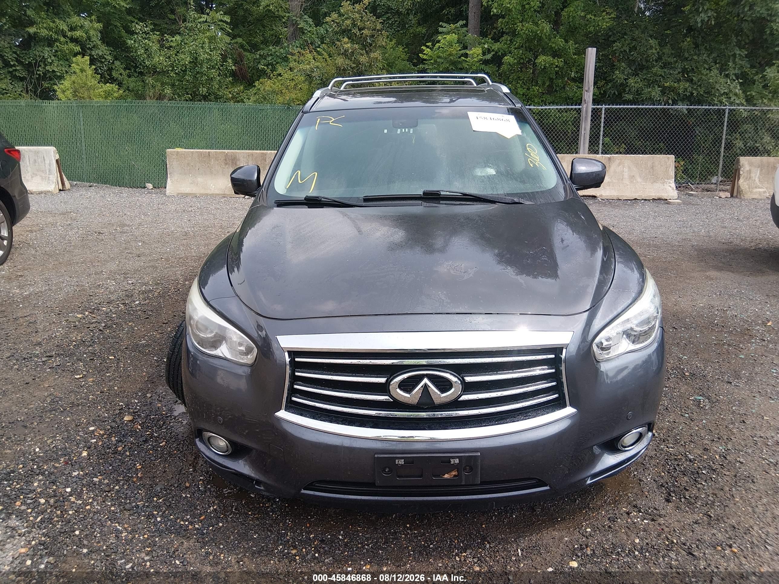 2014 Infiniti Qx60   Серый vin: 5N1AL0MM7EC538852