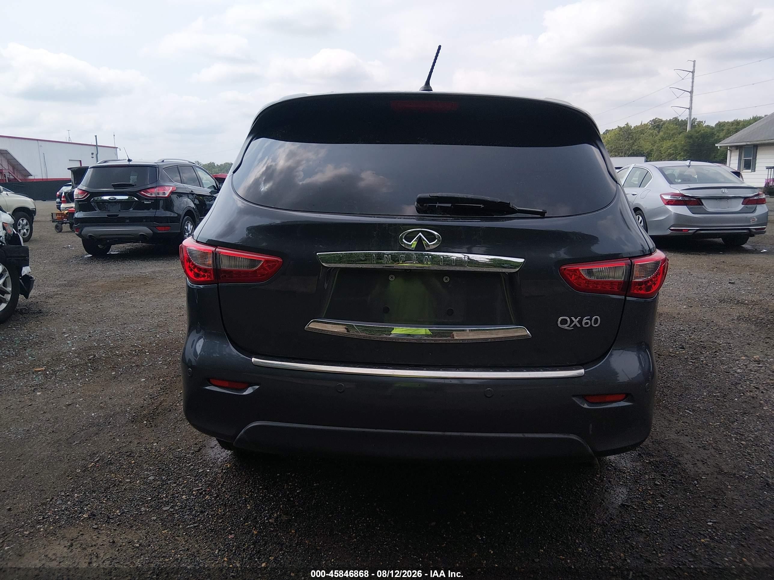 2014 Infiniti Qx60   Серый vin: 5N1AL0MM7EC538852