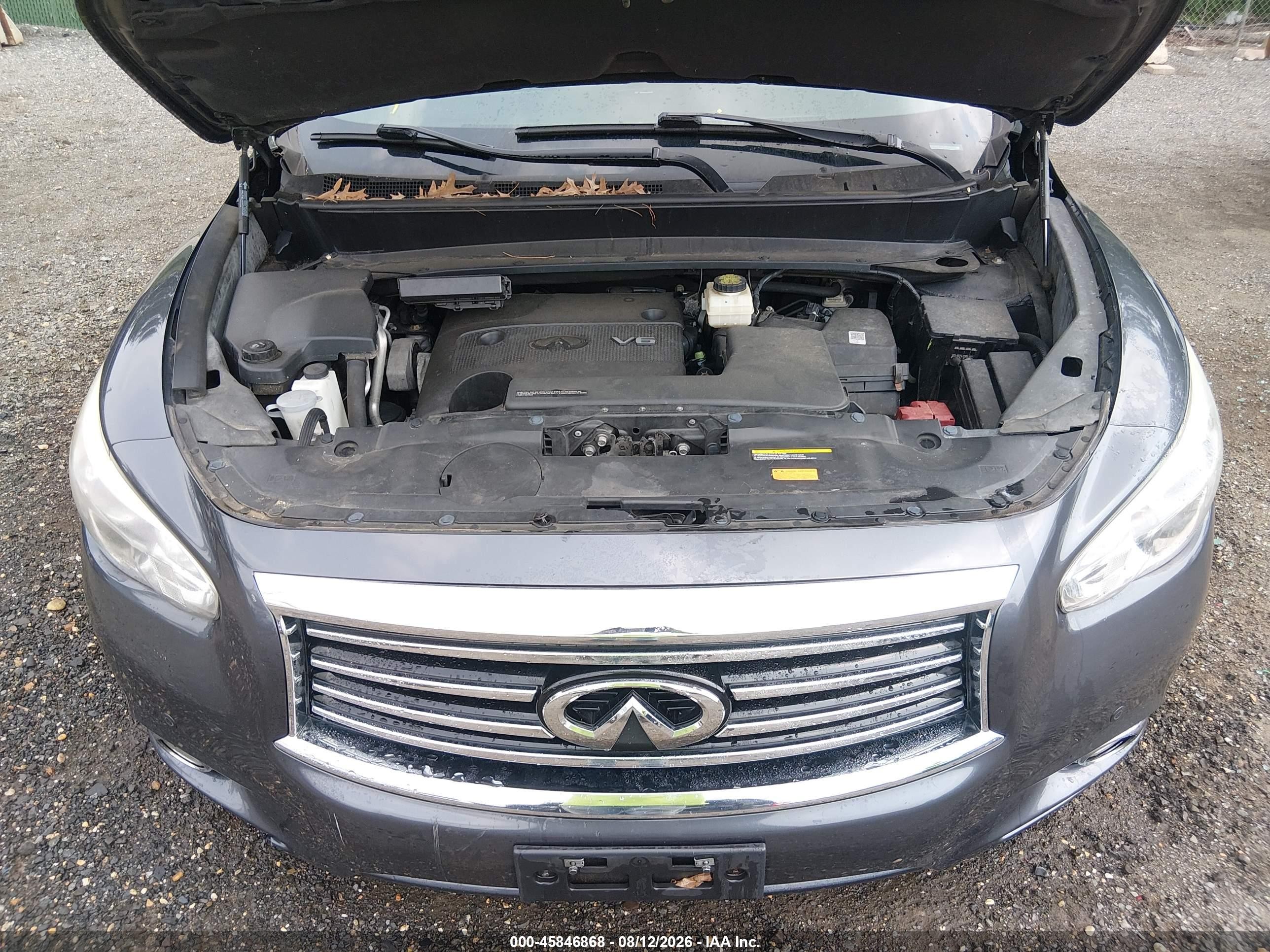 2014 Infiniti Qx60   Серый vin: 5N1AL0MM7EC538852
