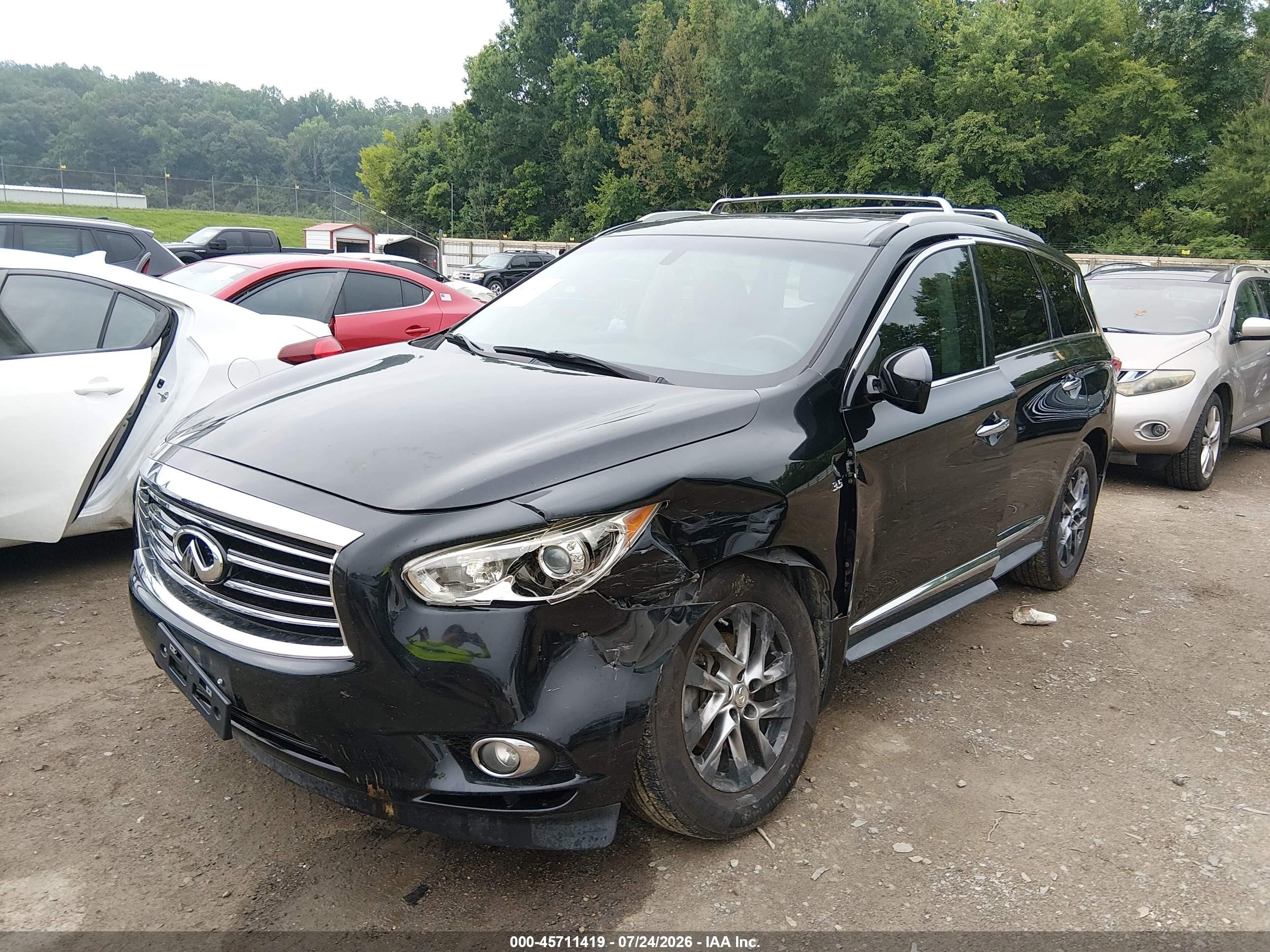 2014 Infiniti Qx60   Black vin: 5N1AL0MM7EC544733
