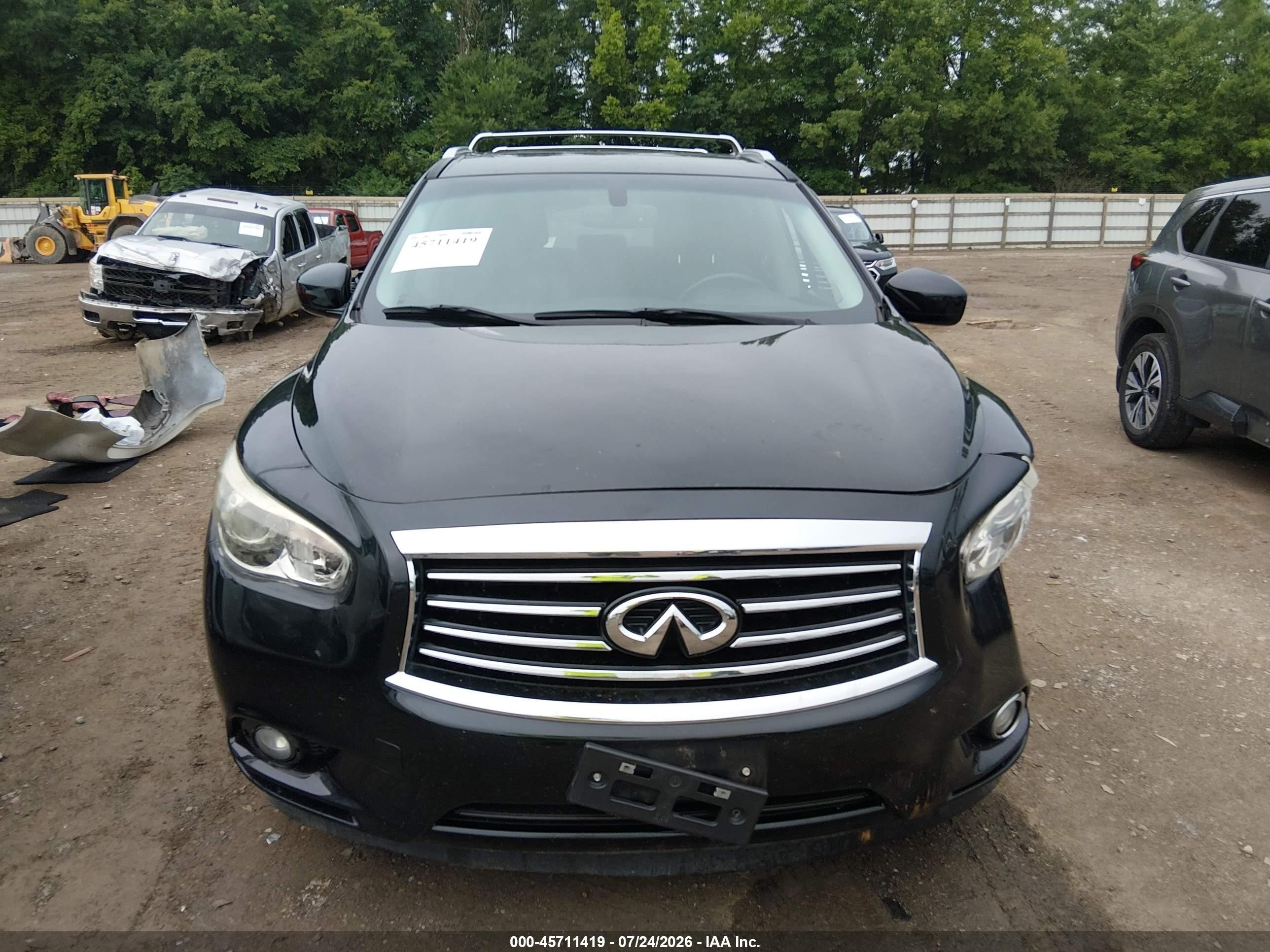 2014 Infiniti Qx60   Black vin: 5N1AL0MM7EC544733