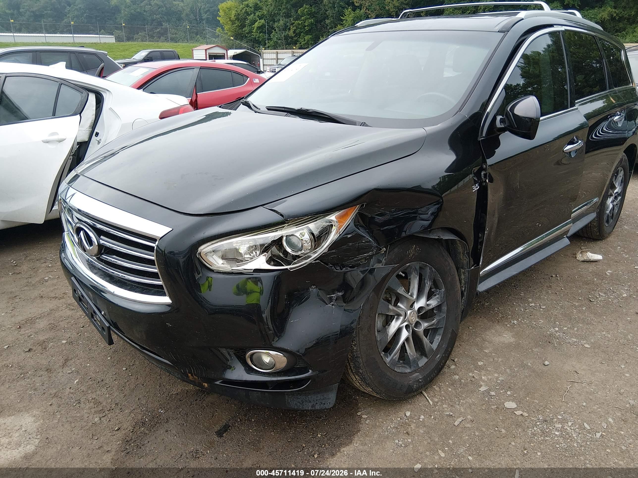 2014 Infiniti Qx60   Black vin: 5N1AL0MM7EC544733