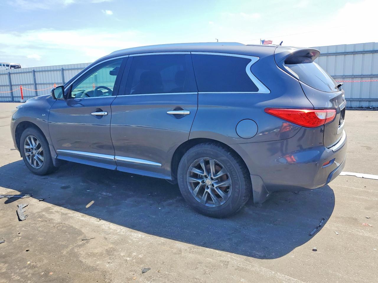 2014 Infiniti Qx60 Base Gray vin: 5N1AL0MM7EC545087