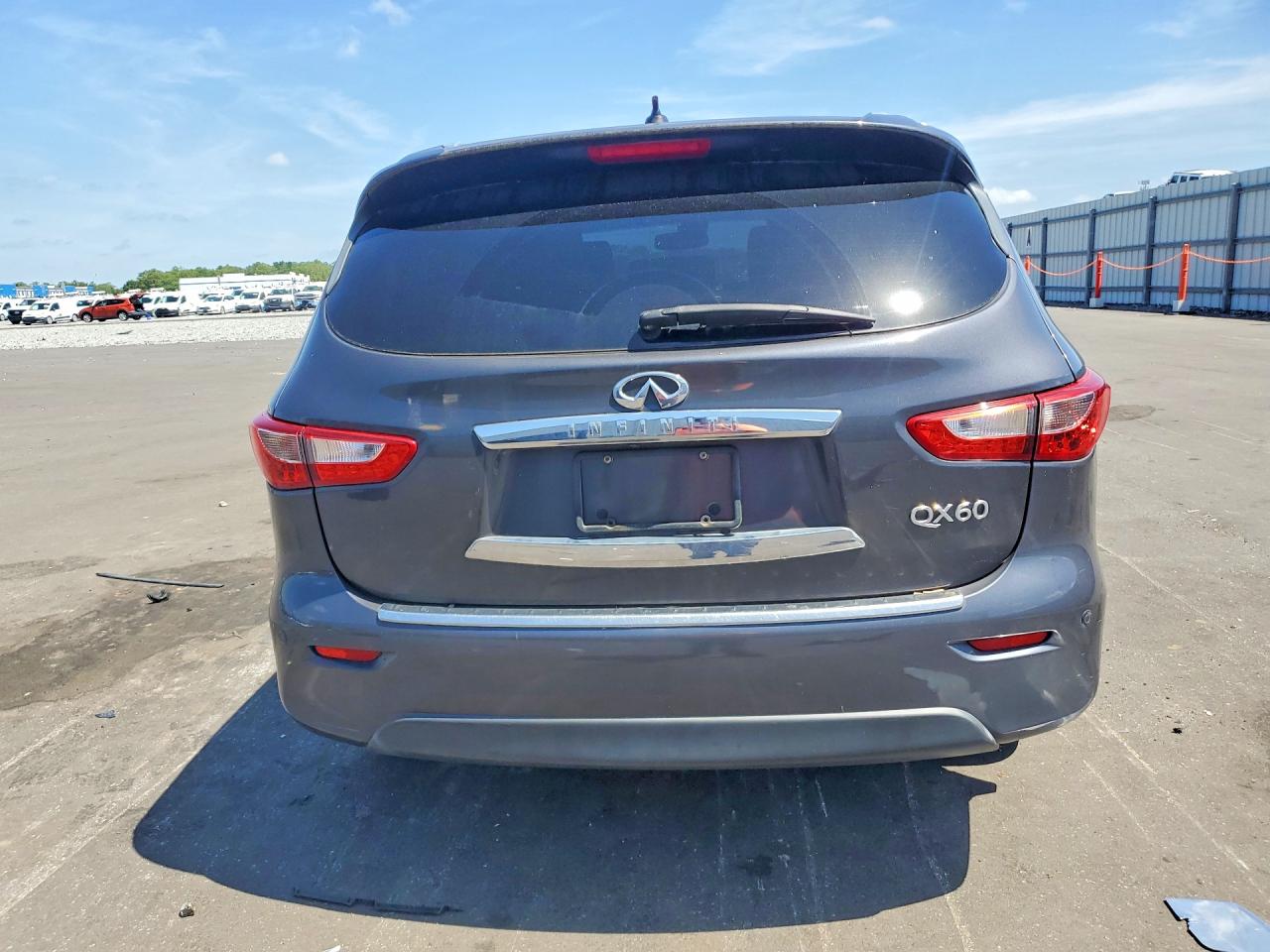 2014 Infiniti Qx60 Base Gray vin: 5N1AL0MM7EC545087