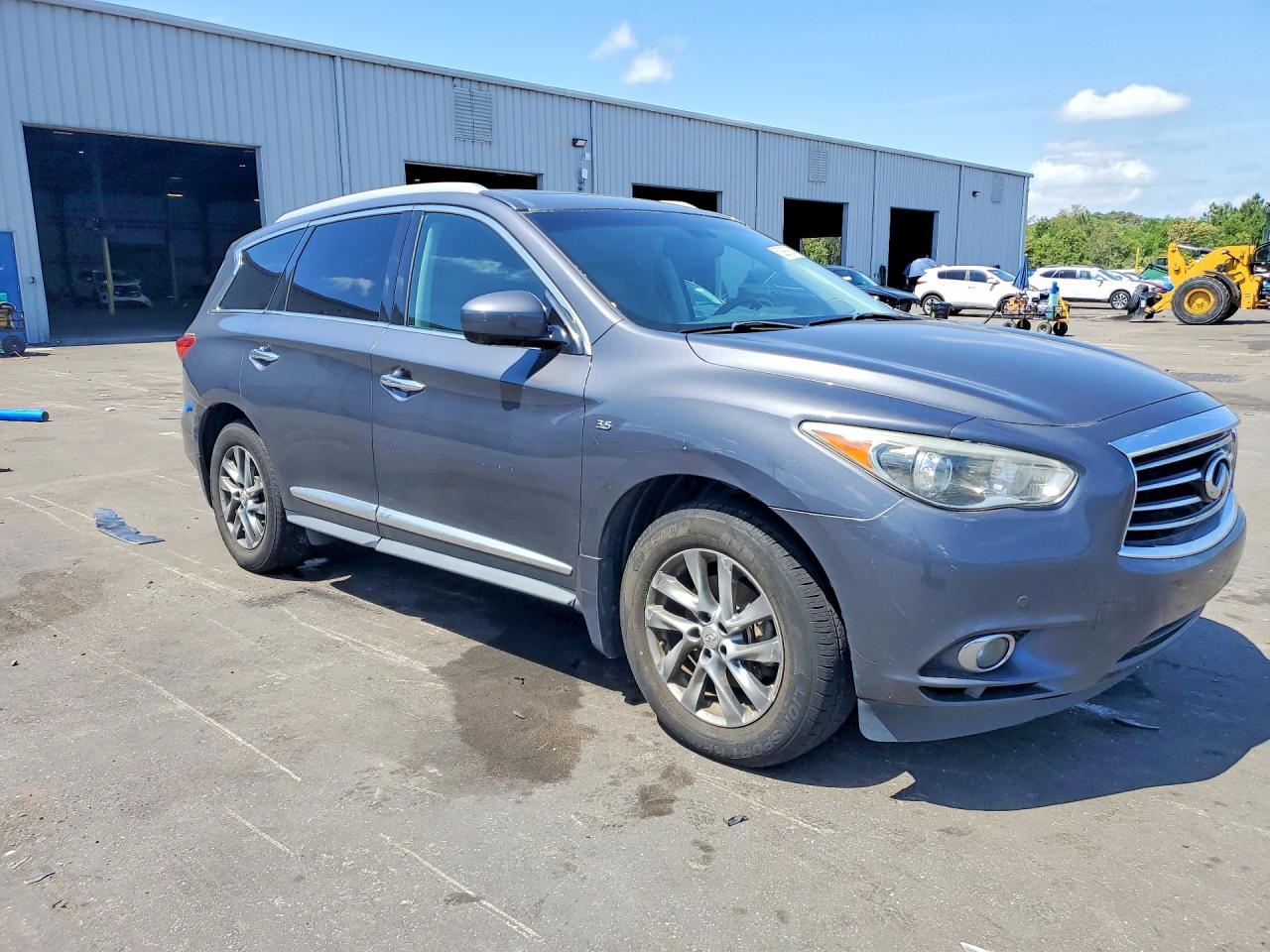 2014 Infiniti Qx60 Base Gray vin: 5N1AL0MM7EC545087