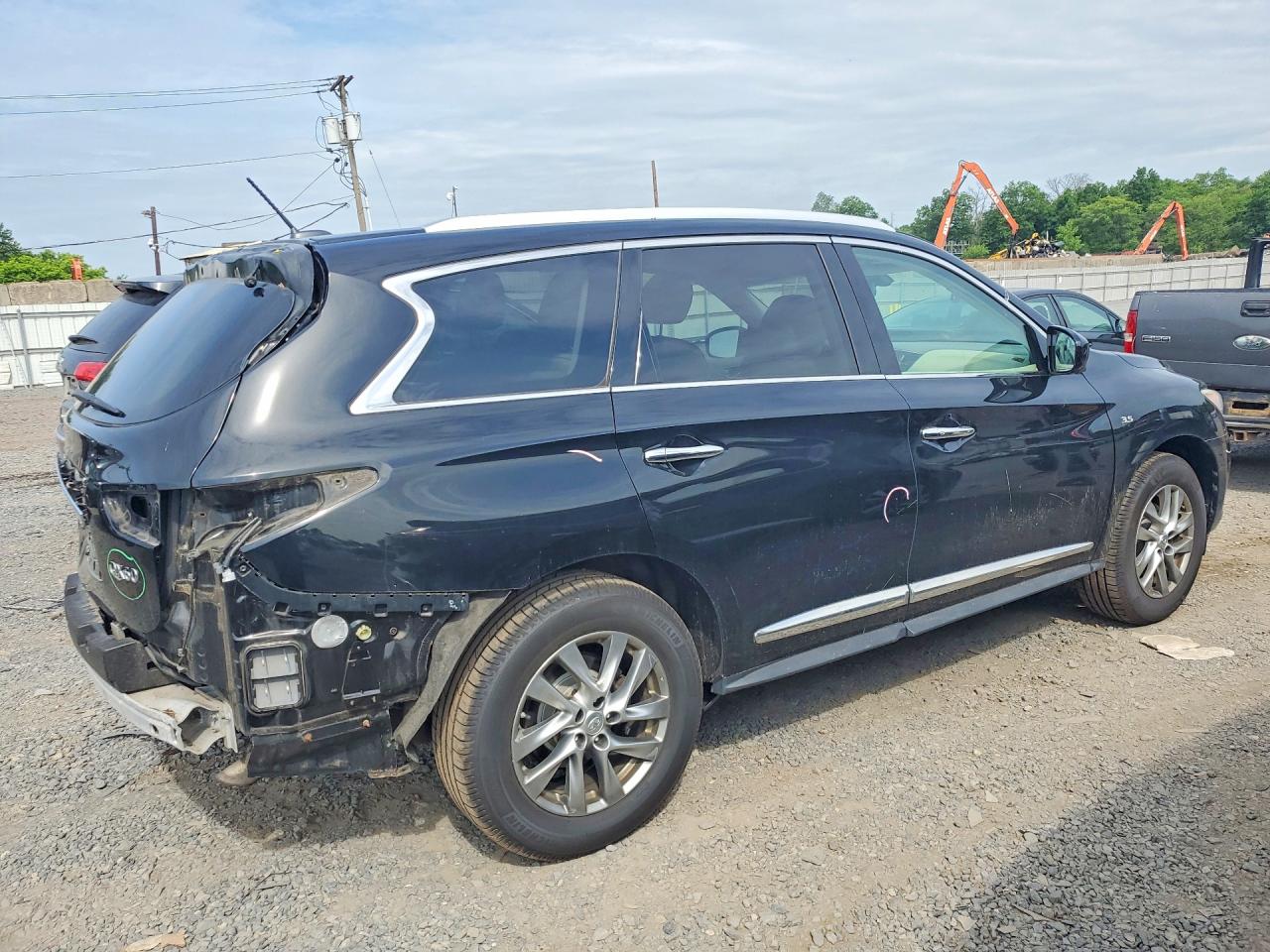2014 Infiniti Qx60 Base Black vin: 5N1AL0MM7EC549799