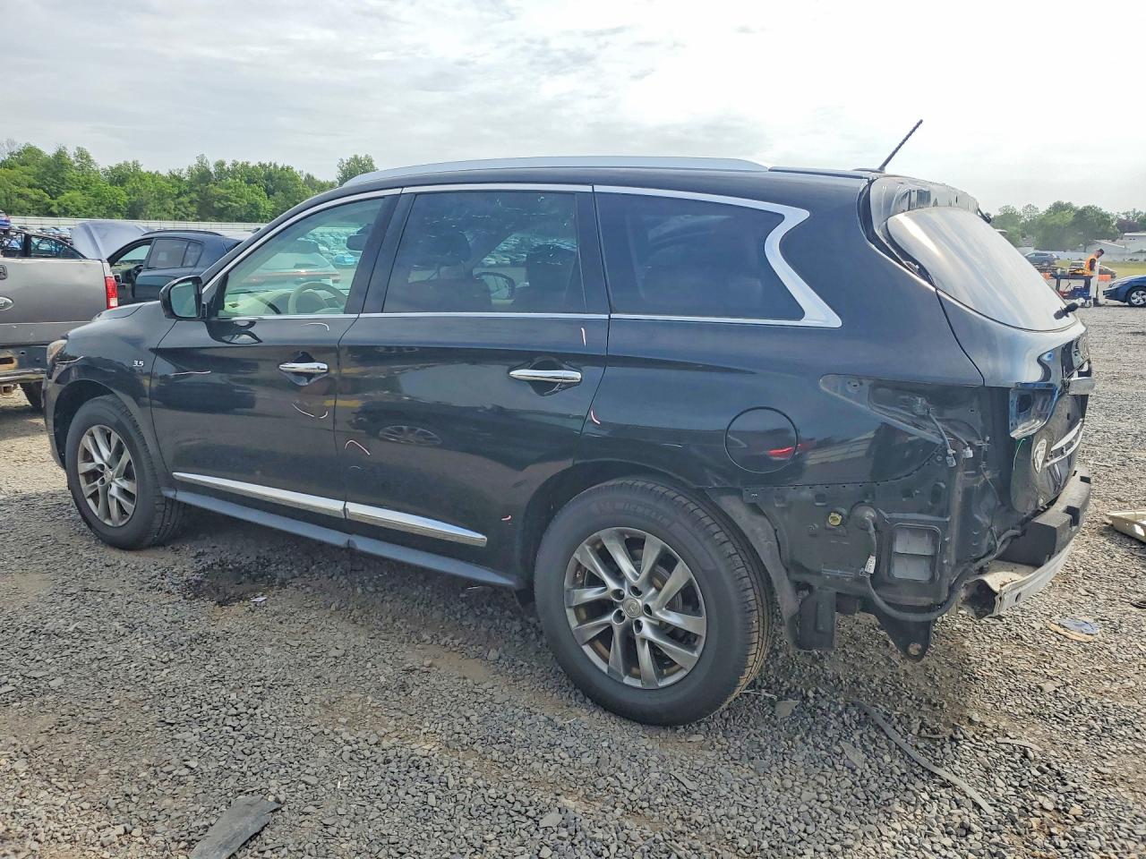 2014 Infiniti Qx60 Base Black vin: 5N1AL0MM7EC549799