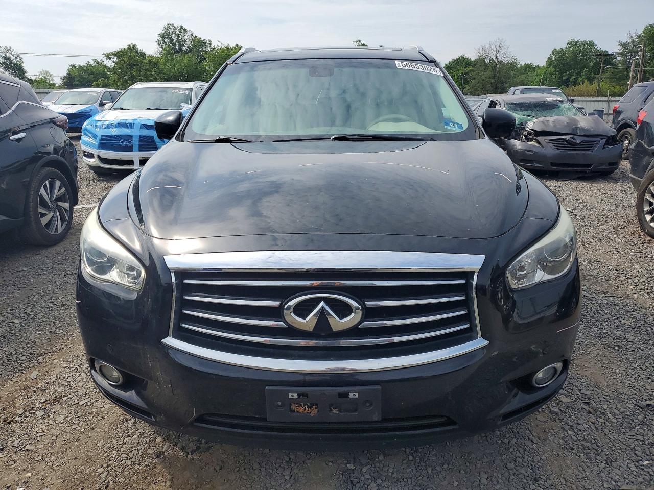 2014 Infiniti Qx60 Base Black vin: 5N1AL0MM7EC549799